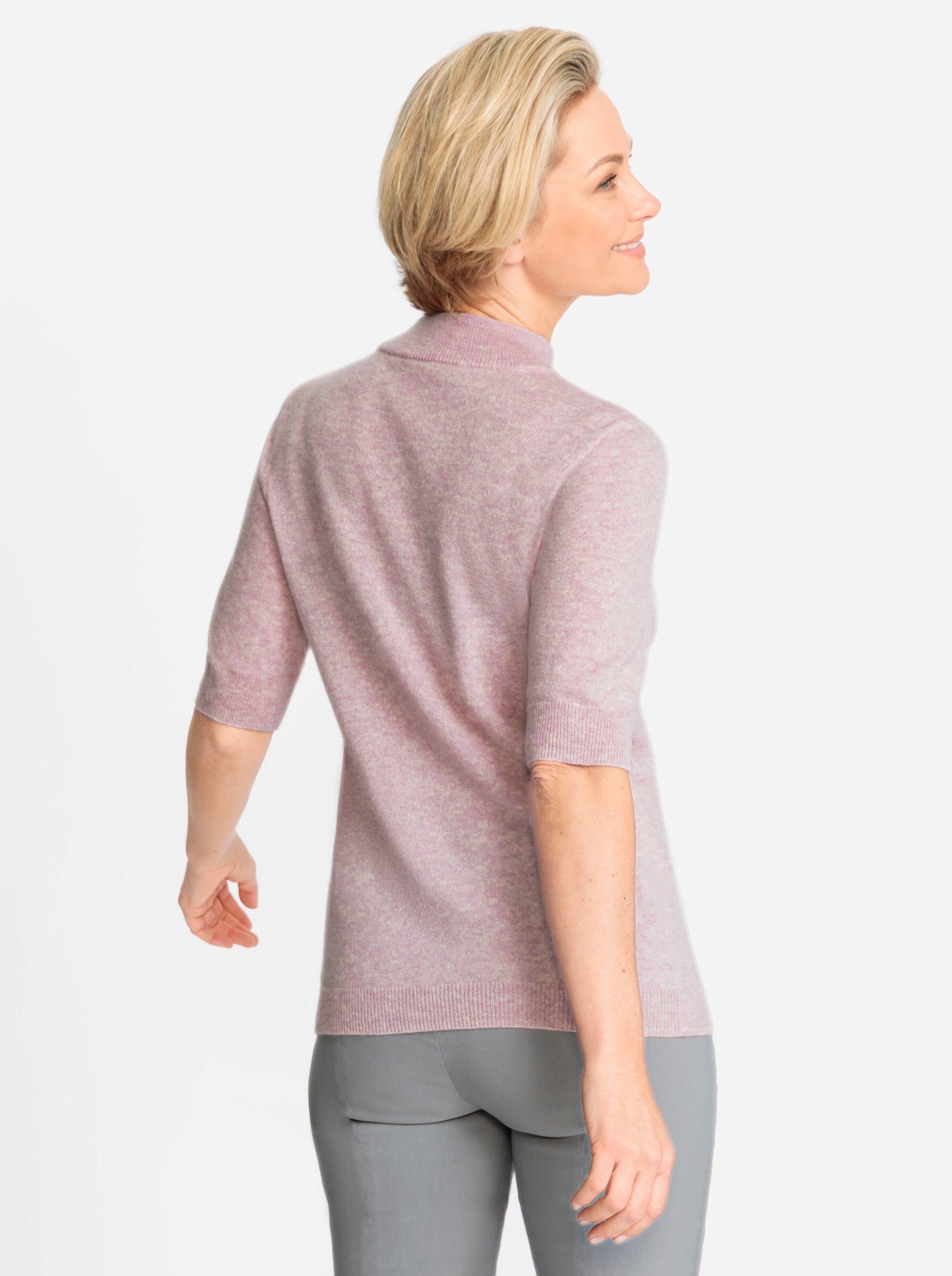 WITT WEIDEN Strickpullover rosé-meliert