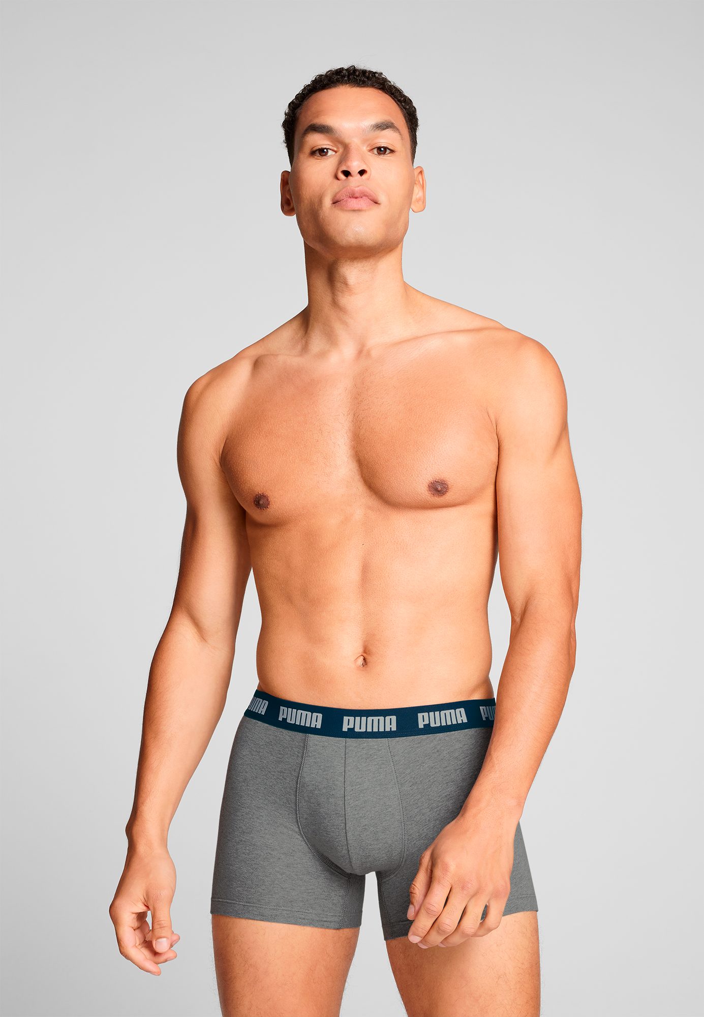 PUMA Boxershorts PUMA MEN EVERYDAY BOXERS 3P (3er Pack) mit Komfortbund