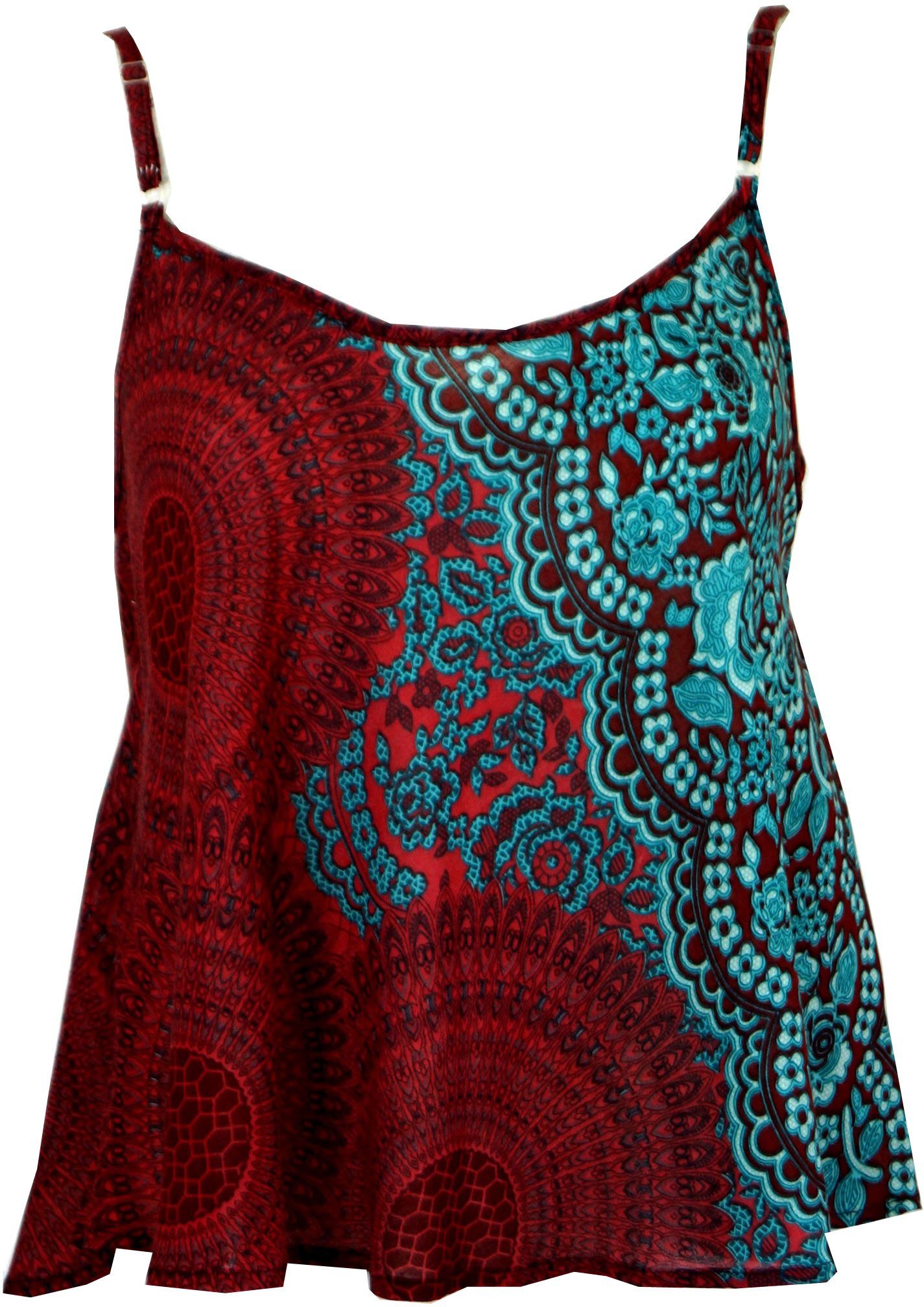 Guru-Shop T-Shirt Trägertop, Sommertop, Damentop, Strandtop günstig online kaufen
