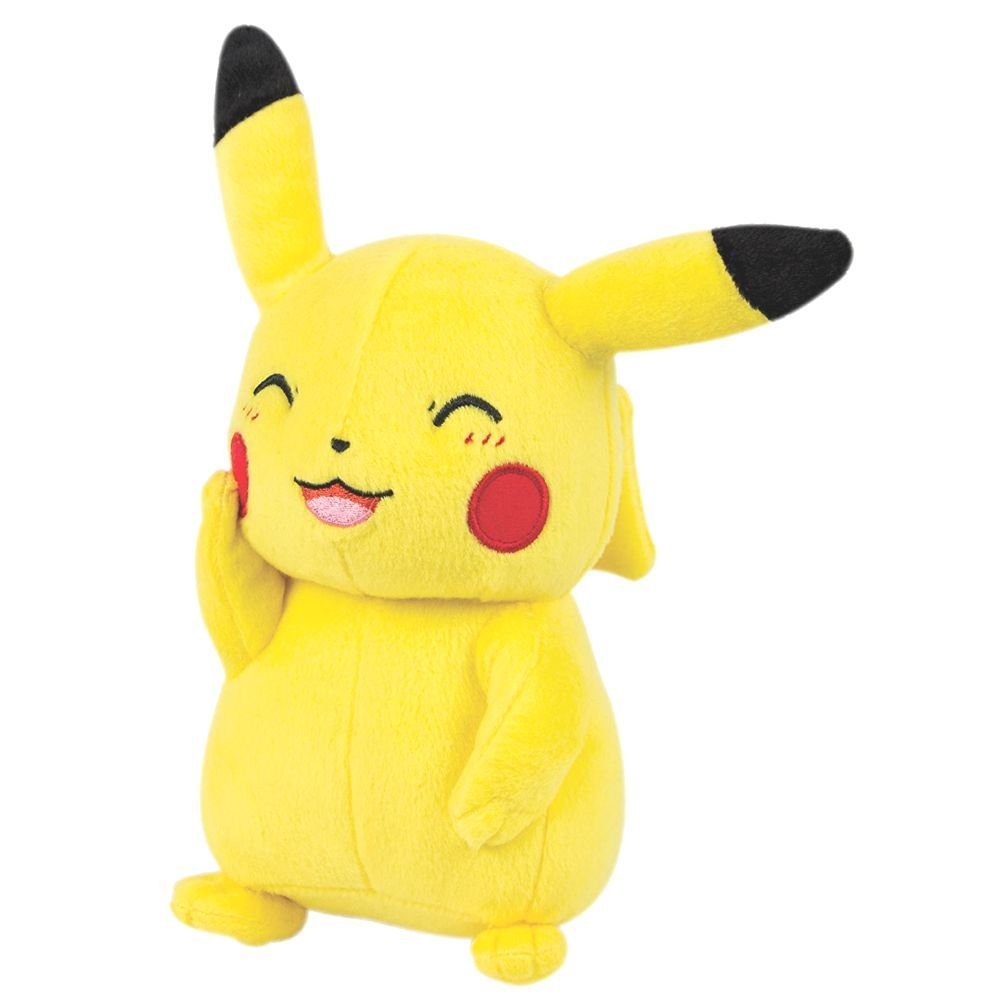 POKÉMON Plüschfigur Pikachu Plüsch-Figur Pokemon 20 cm Plüsch-Tier Kuschel-Tier Tomy