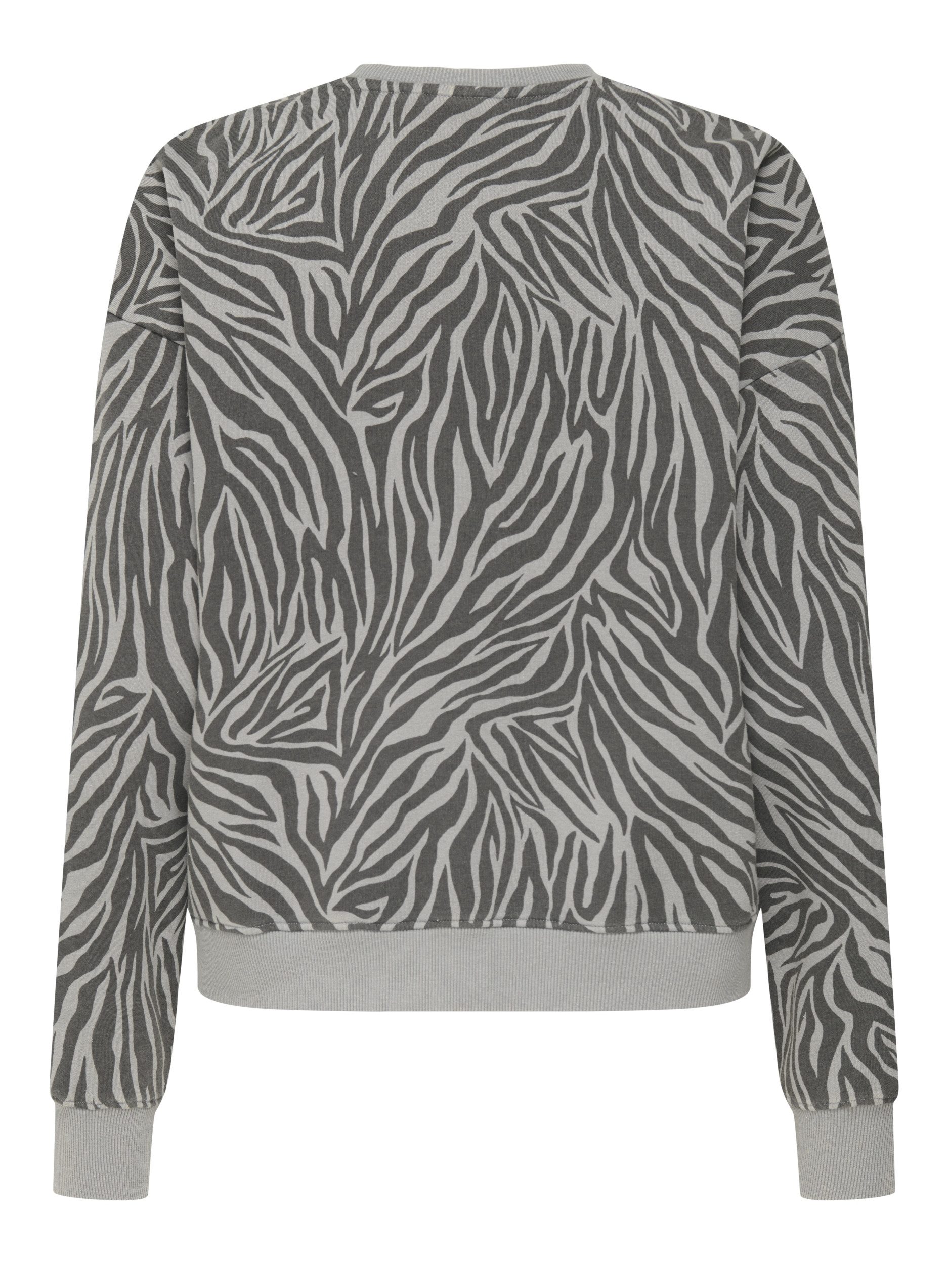 ONLY Sweatjacke ONLLEO L/S O-NECK PULLOVER TEXT SWT günstig online kaufen