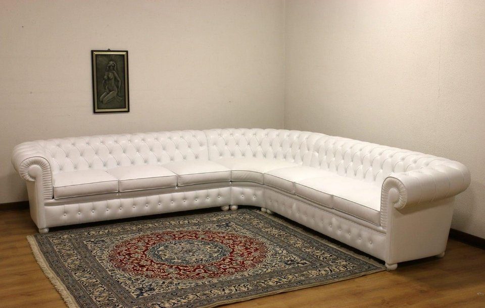 JVmoebel Ecksofa, Chesterfield Ecksofa Wohnlandschaft 273 x 273cm