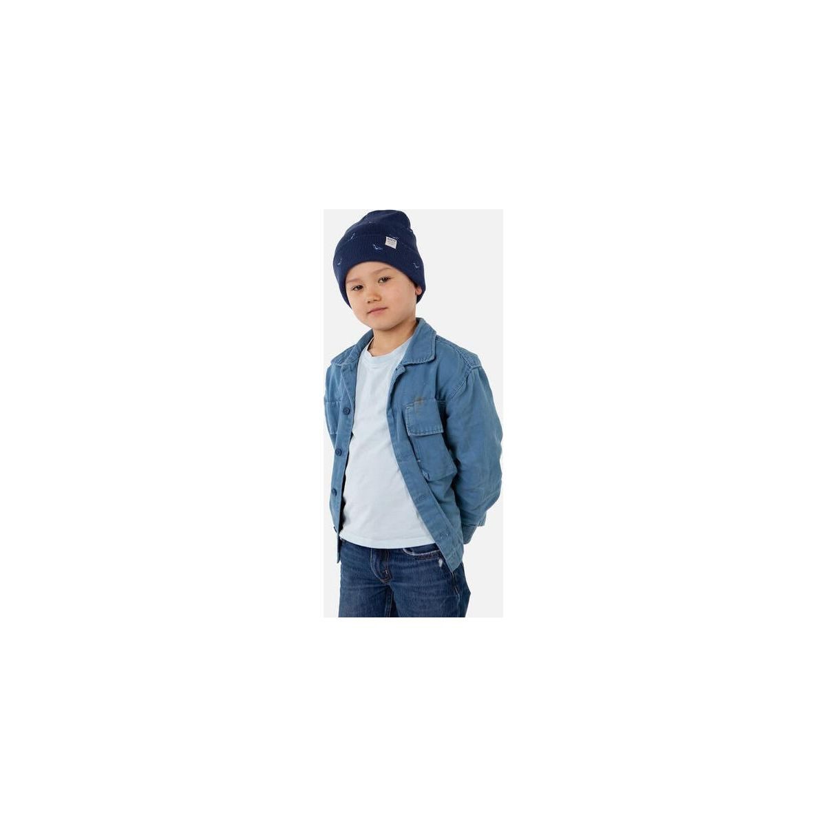 Barts Beanie Vinson Beanie Kids Elastische Feinstrickmütze für Kinder mit gesticktem Detail, aus 100%
