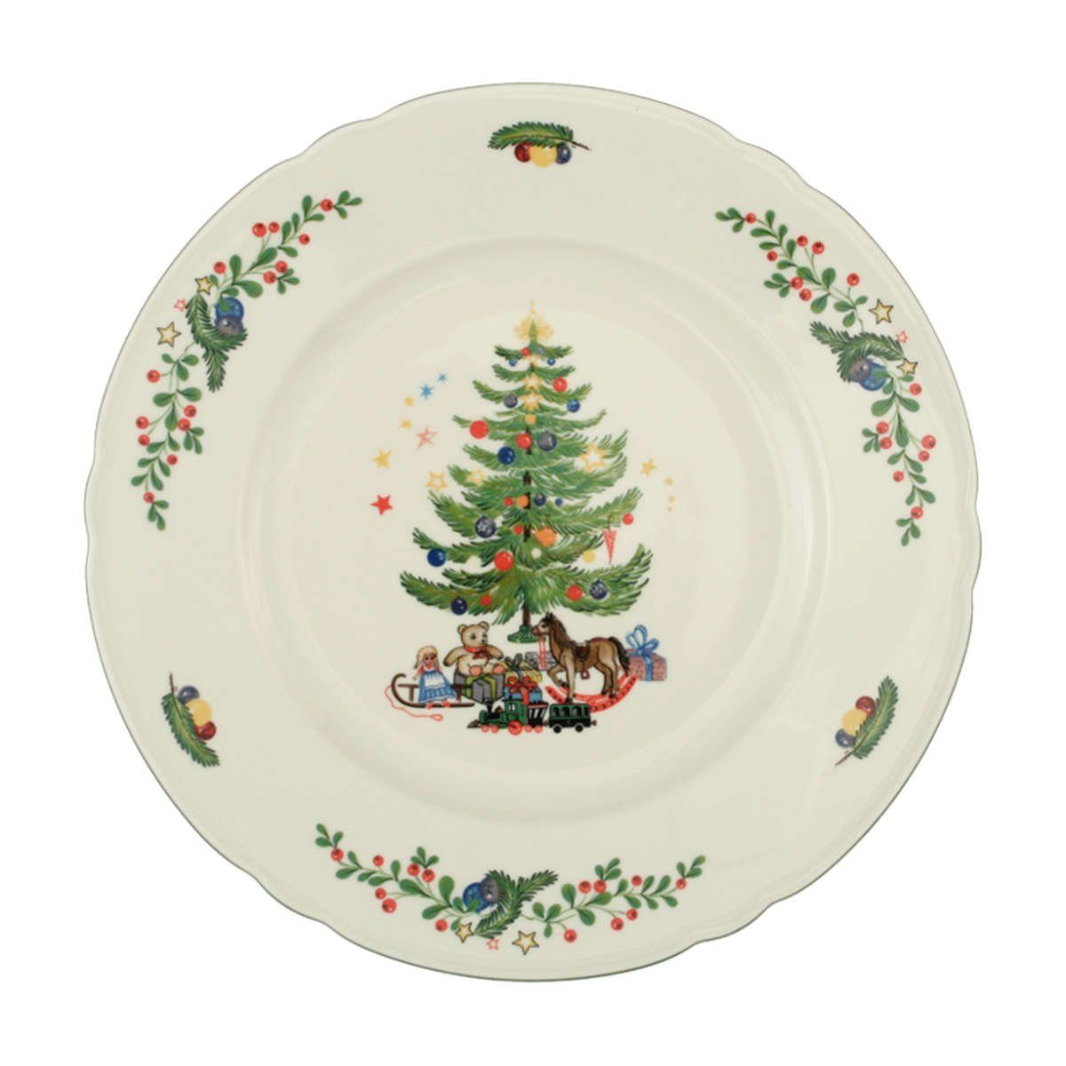 Seltmann Weiden Speiseteller Marie-Luise Weihnachten Weihnachtsgeschirr, 27 cm