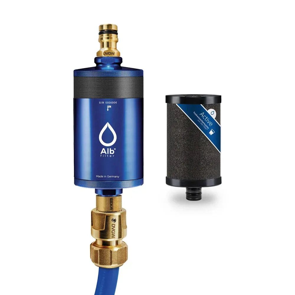 Wasserfilter Alb Filter MOBIL Active Trinkwasserfilter, Mit GEKA Anschluss
