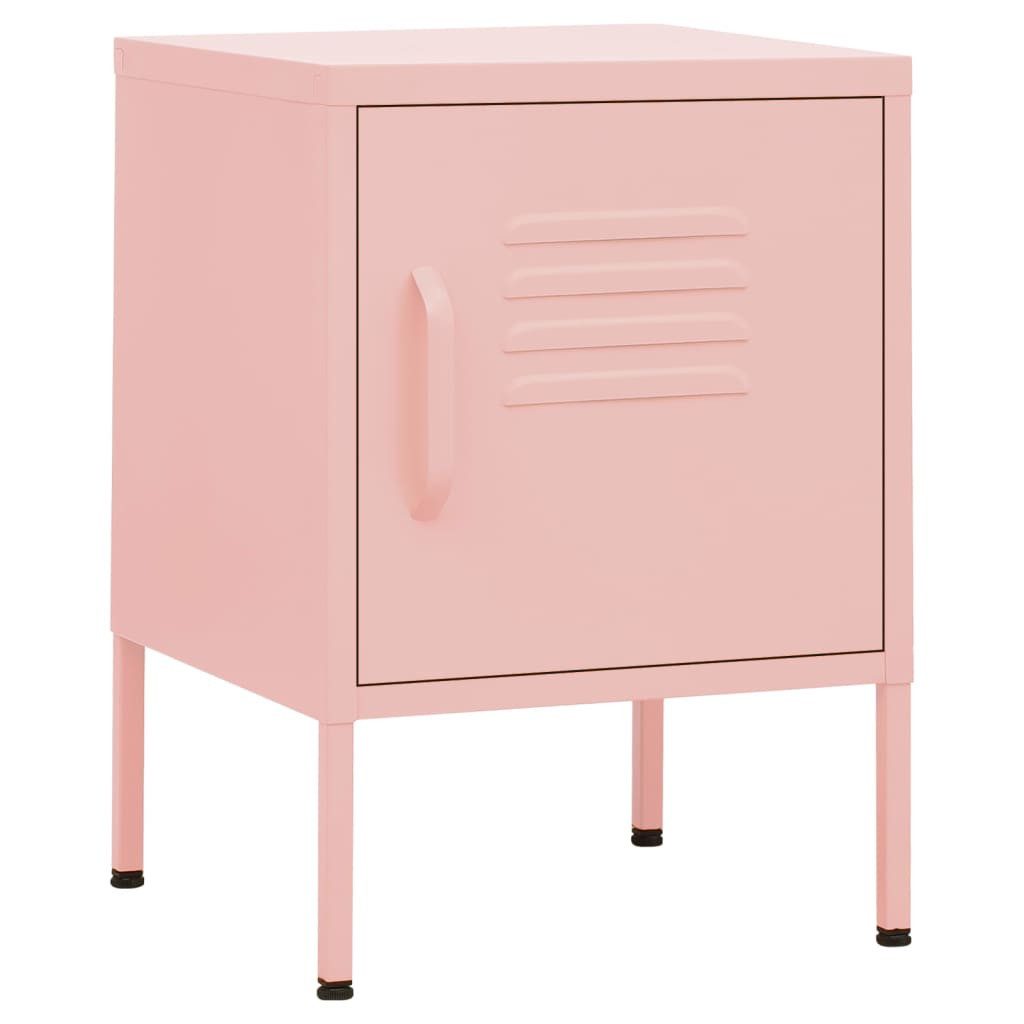 vidaXL Nachttisch Nachttisch Rosa 35x35x51 cm günstig online kaufen