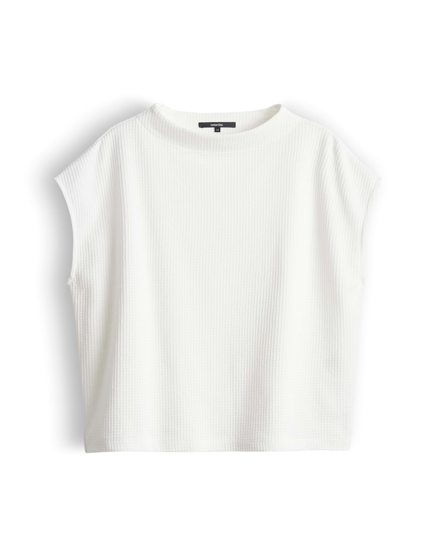 Kurzarmshirt Koline mit Waffelstruktur