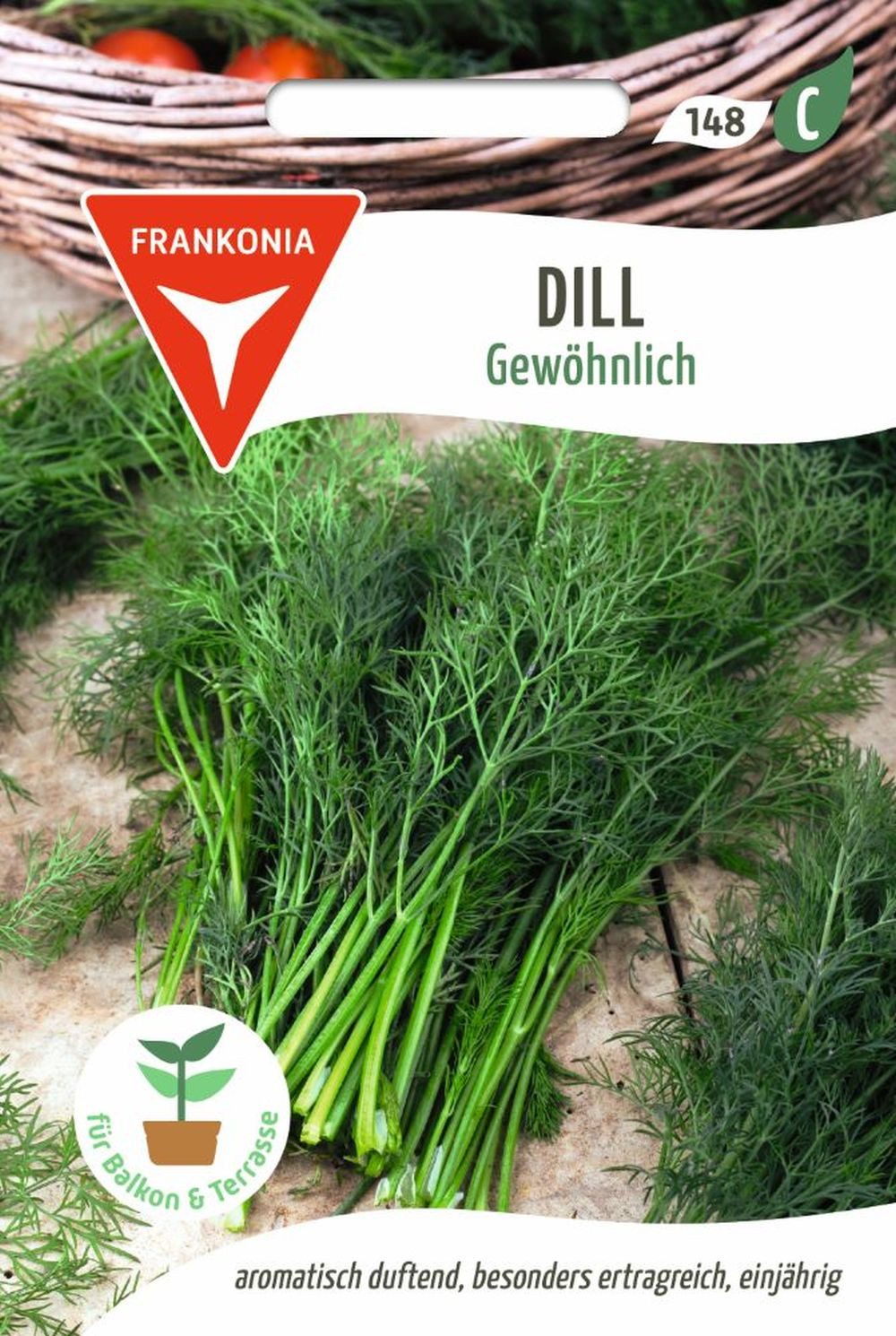 FRANKONIA Kräutersamen Dill, Gewöhnlich - Dill-Samen Kräuter-Samen Gewürz Saatgut Samen, Anethum graveolens