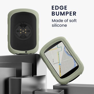 kwmobile Bumper kwmobile Hülle für Garmin Edge 840 / Edge 540, Silikon GPS Fahrrad Case Schutzhülle - in Pastellgrün