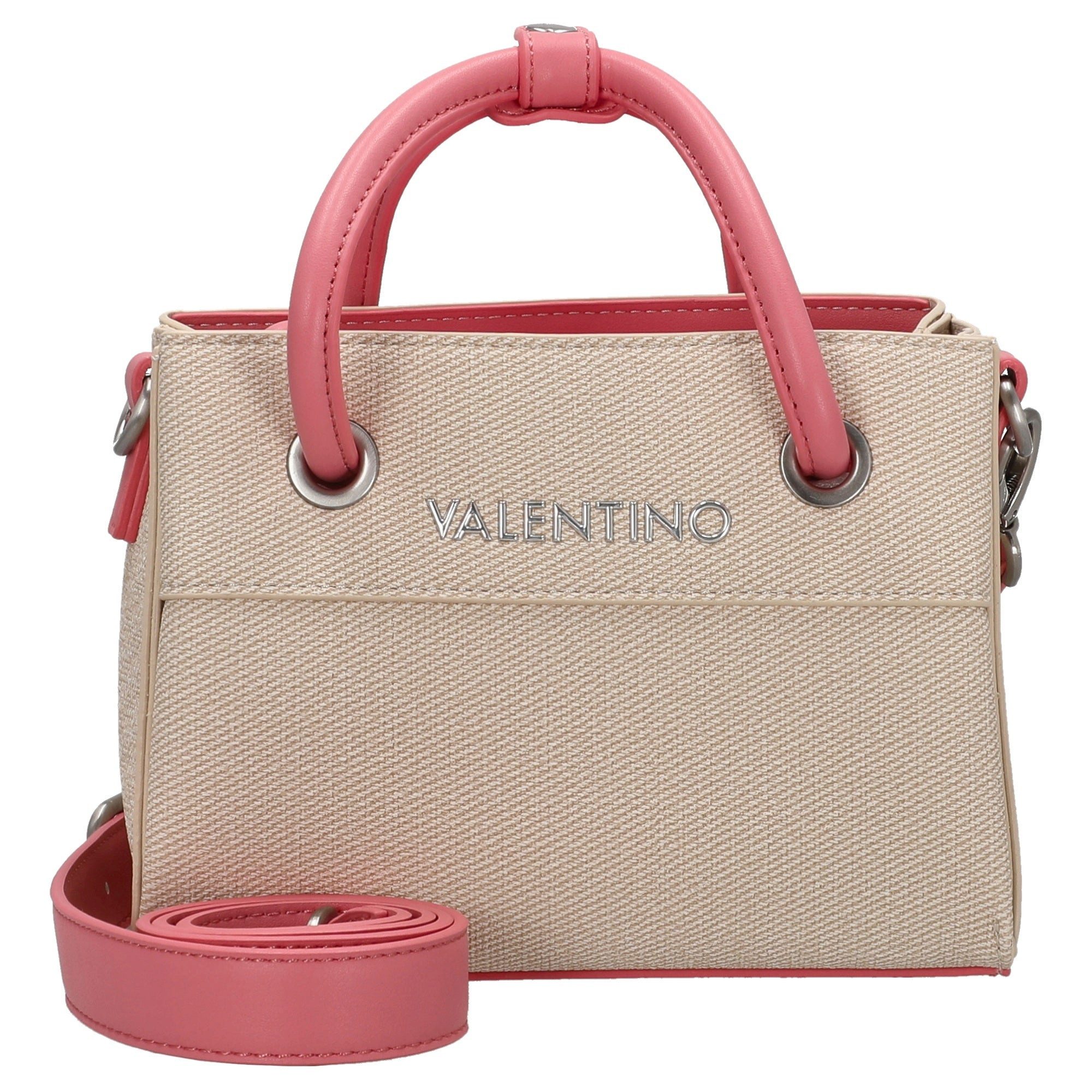 VALENTINO BAGS Handtasche Alexia Summer - Henkeltasche 21 cm (nat/rosa) günstig online kaufen