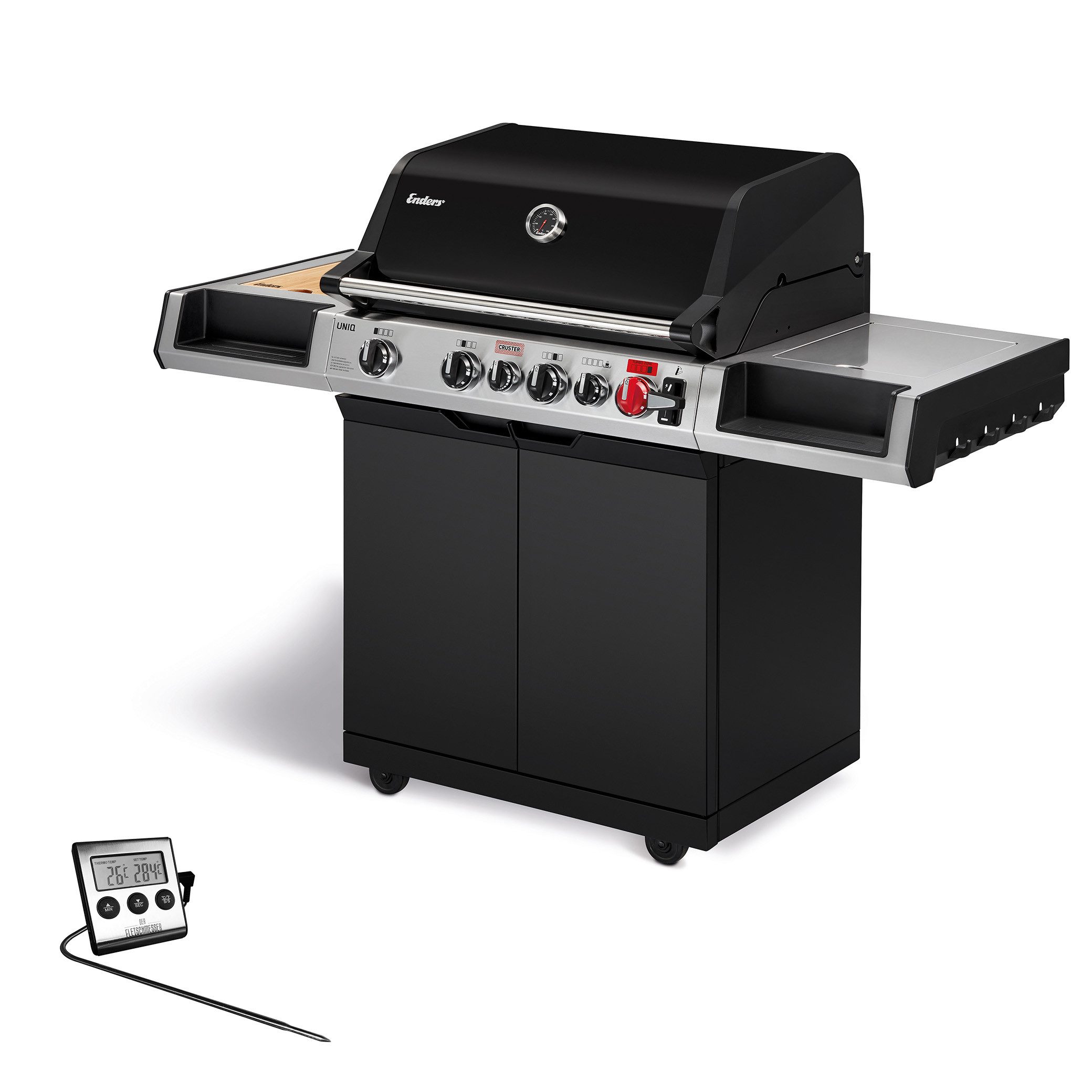 Enders® Gasgrill Uniq 4 IK Cruster inkl. Thermometer