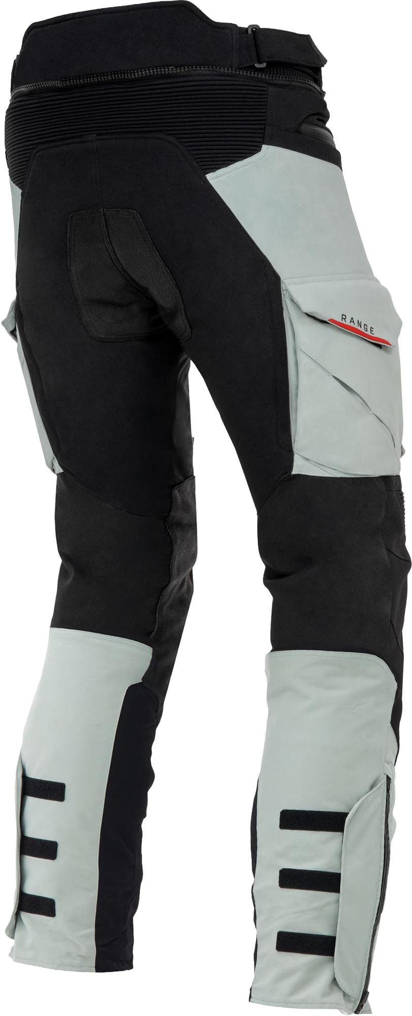 Rebelhorn Motorradhose Range wasserdichte Motorrad Textilhose Verbindungsreißverschluss,Hüftprotektoren enthalten,Knieprotektor