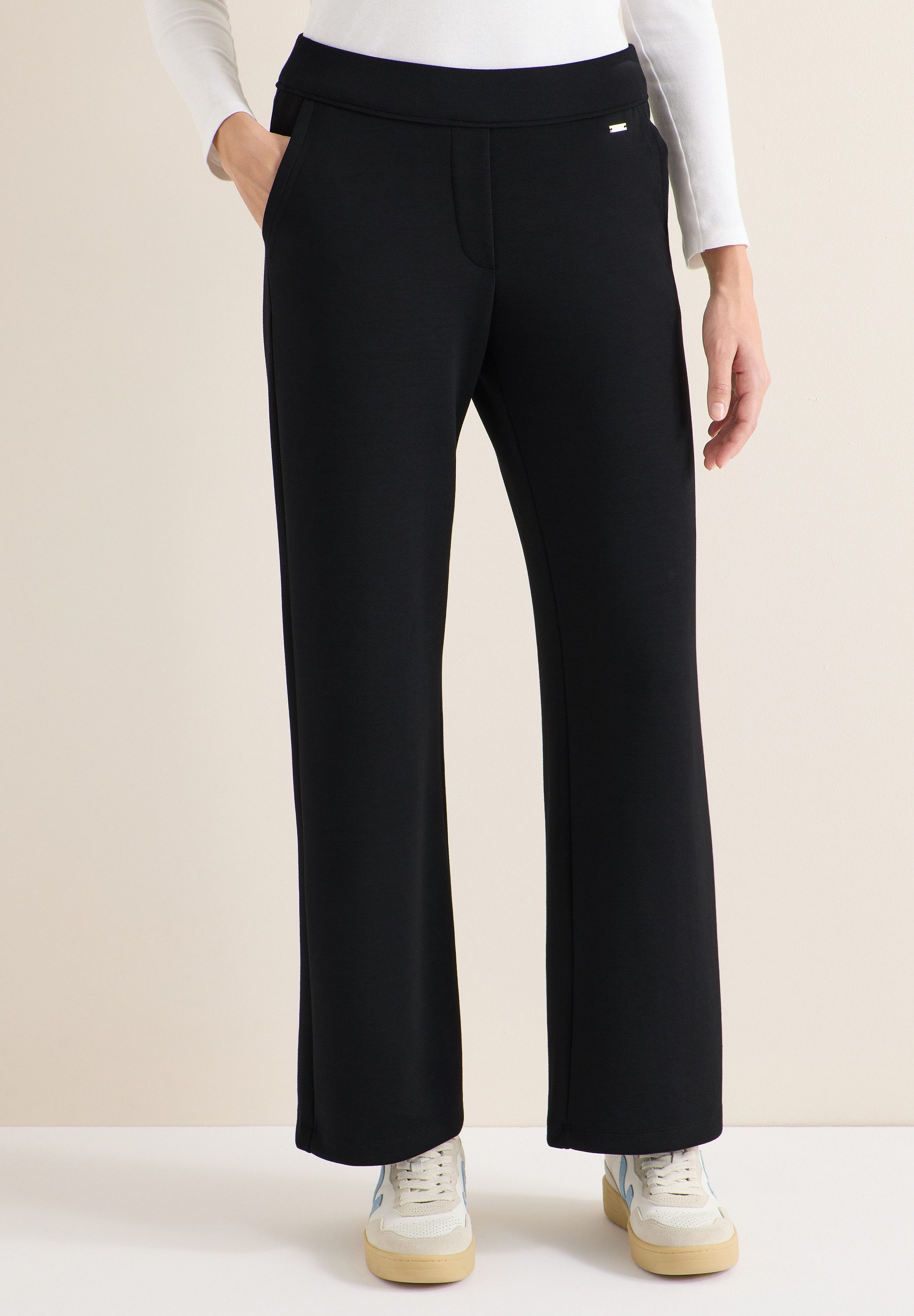 CECIL Stoffhose im elastischen Materialmix günstig online kaufen