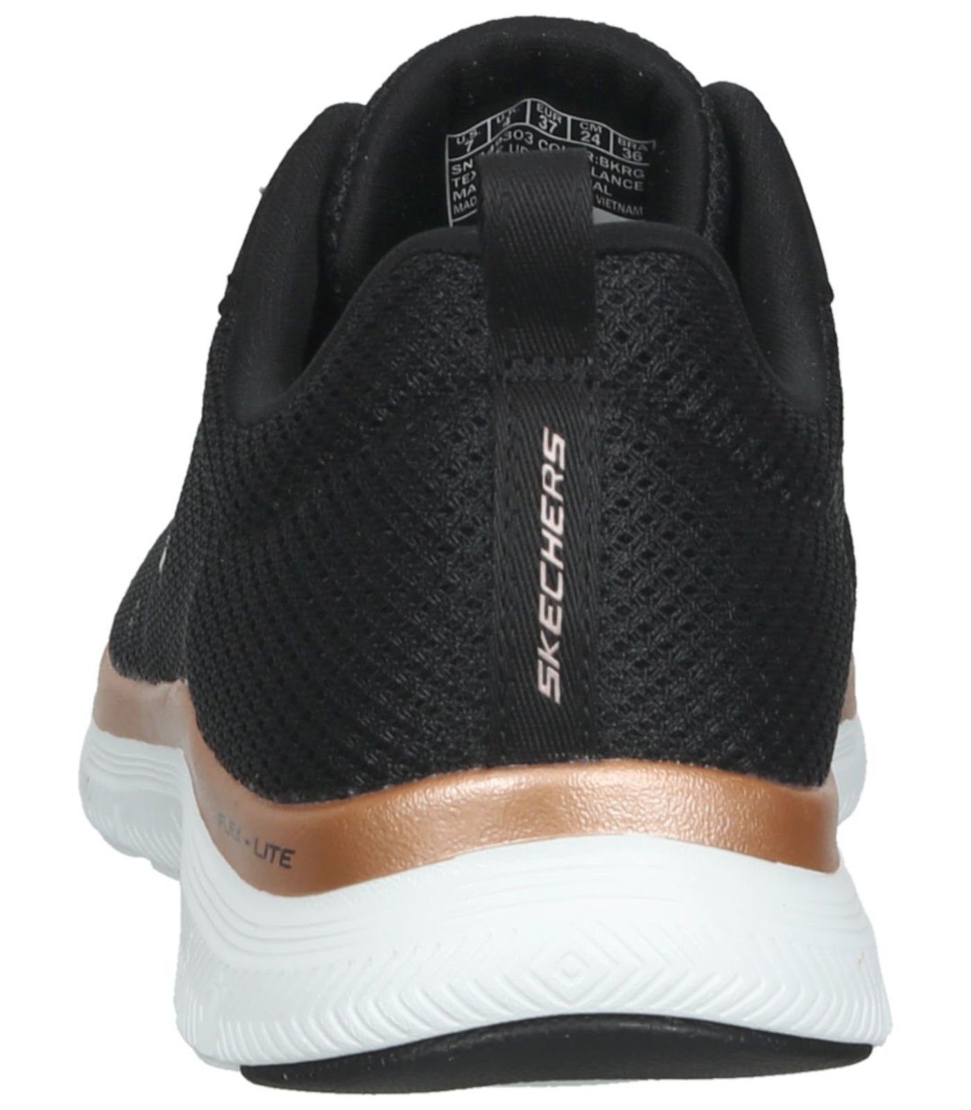 Mesh Sneaker Skechers Sneaker Schwarz