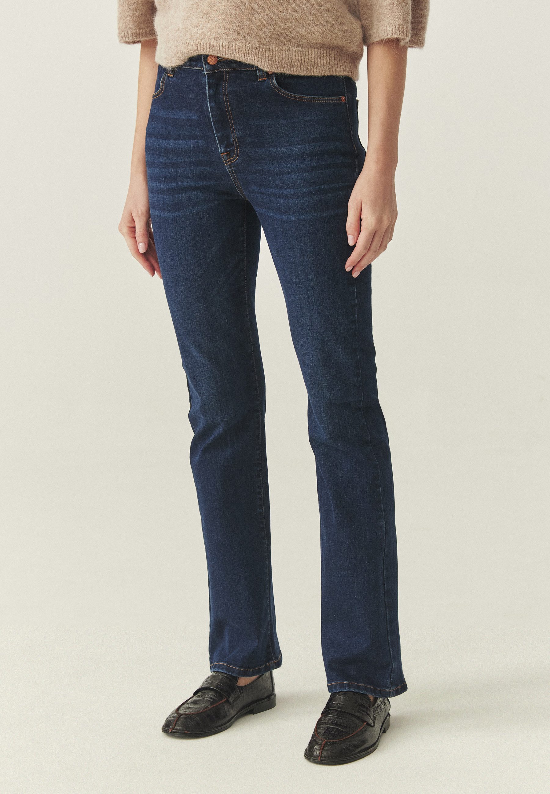 TATUUM Straight-Jeans Damenhose Denim Rifono