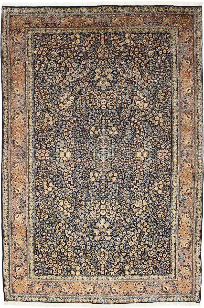 Orientteppich Kerman Rafsanjan Sherkat 198x296 Handgeknüpfter Orientteppich, Nain Trading, rechteckig, Höhe: 12 mm