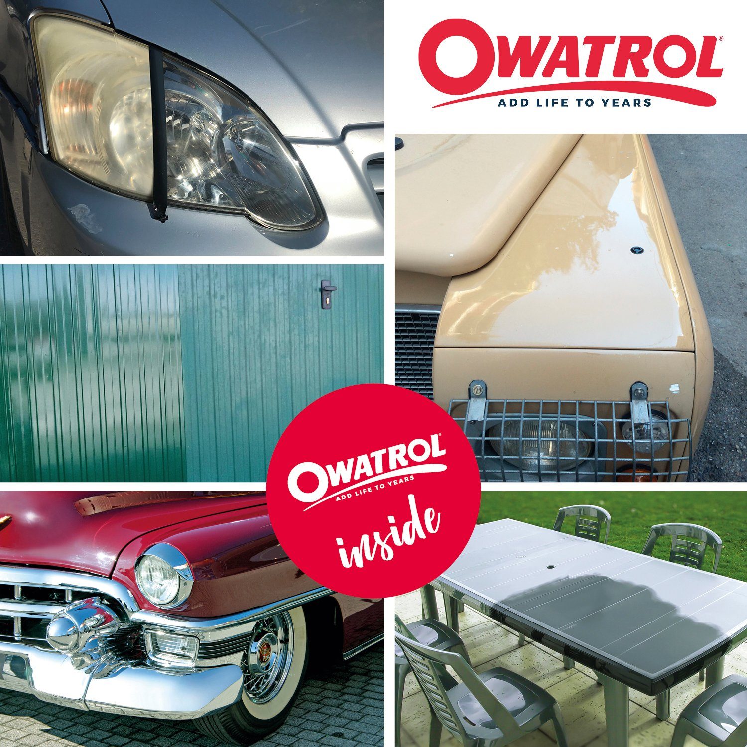OWATROL Polytrol - Kunststoffauffrischer Autopolitur