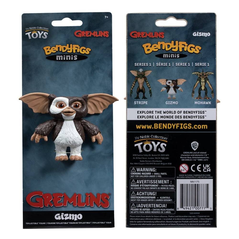 Noble Collection Merchandise-Figur Gremlins Bendyfigs Mini Biegefigur Gizmo 7 cm