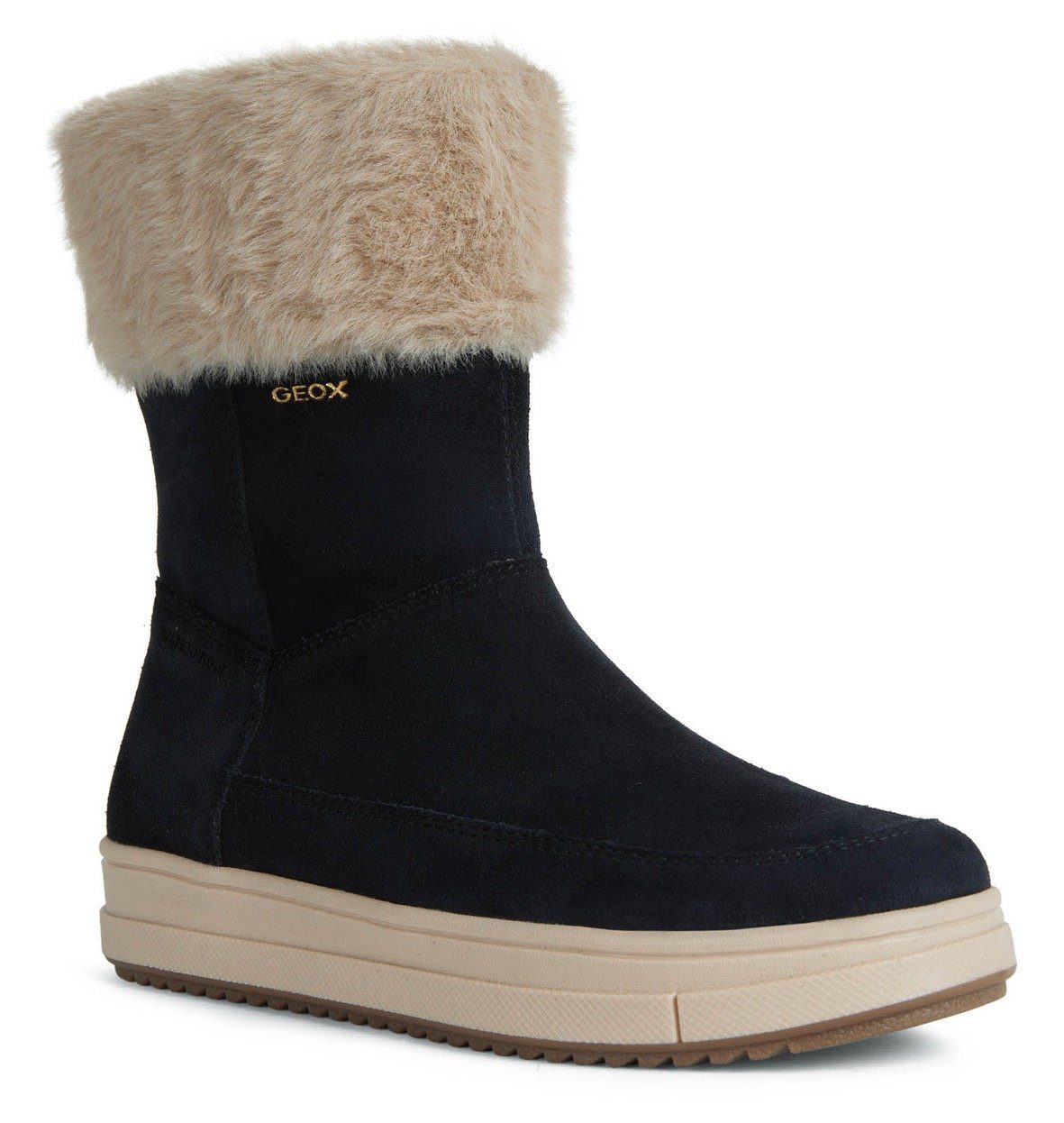 GIRL Warmfutter mit REBECCA Geox WPF J Winterstiefel navy