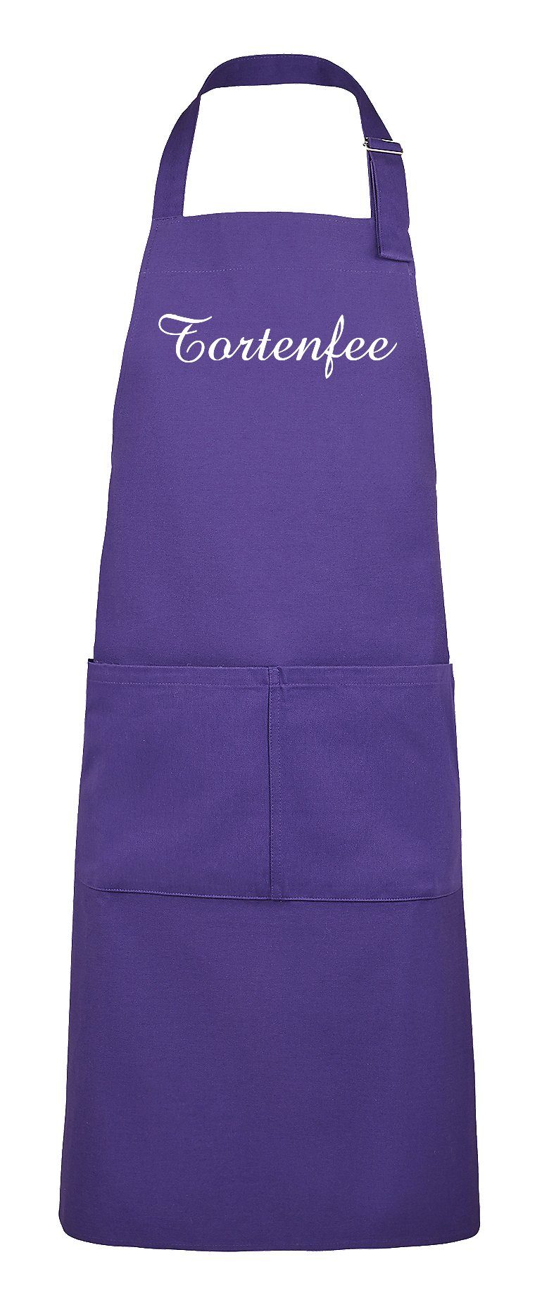 Schnoschi Kochschürze Hochwertige Küchenschürze mit Tortenfee bestickt, Stickerei mit Tortenfee