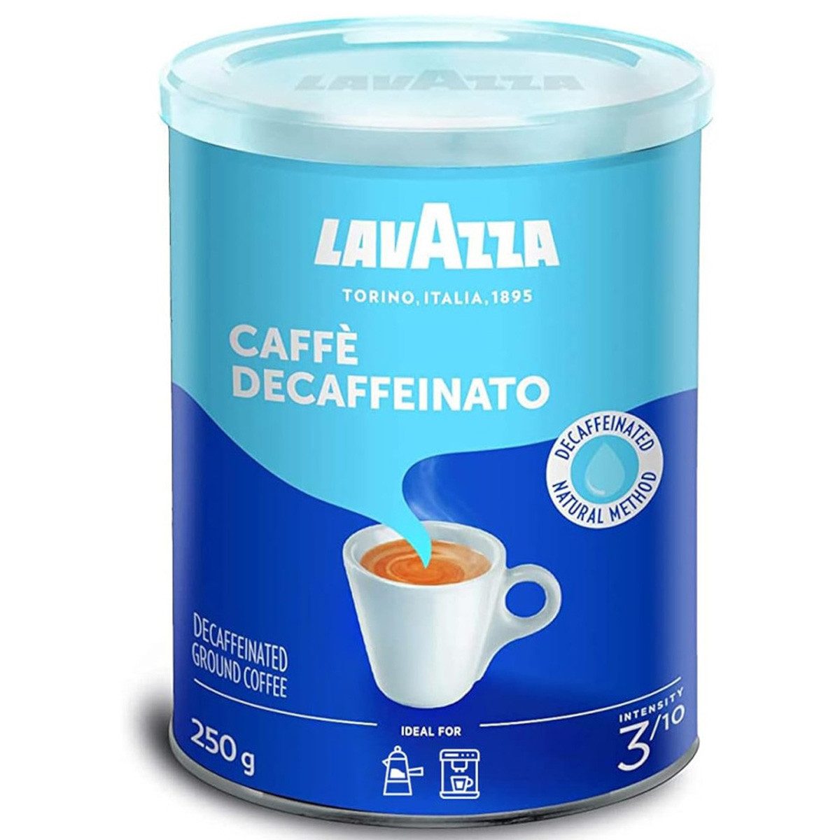 Lavazza Kaffee, Lavazza Dek, 2er Pack (2 x 250 g Dose)
