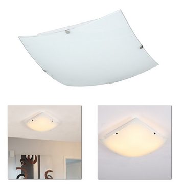 Home4Living LED Deckenleuchte Deckenlampe 15W Weiß Wohnzimmerlampe Deckenleuchten Lampe, inkl. Leuchtmittel, Dekorativ