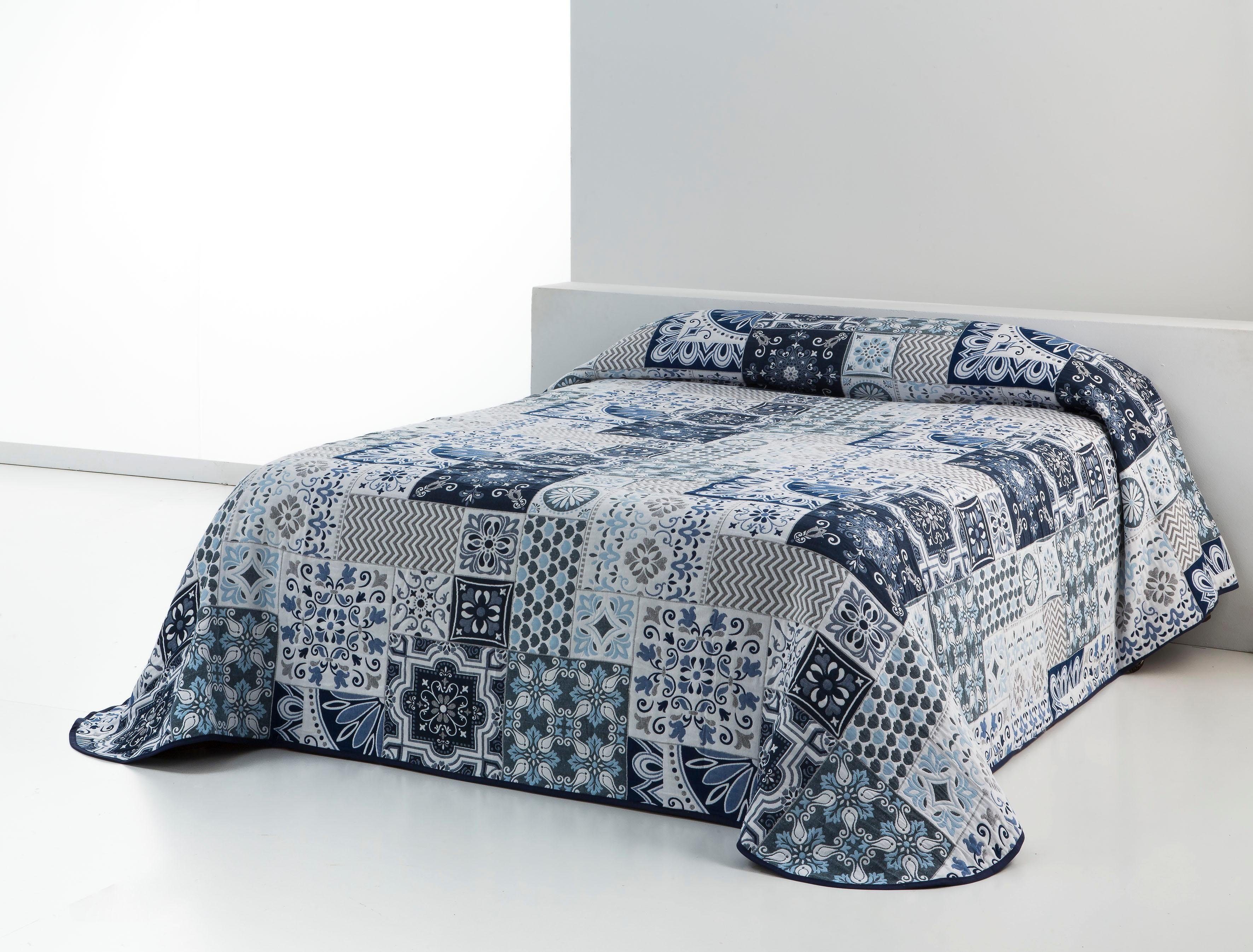 Home affaire Tagesdecke »Sofia«, Ornamente im Patchworkdesign, GRS-zertifiz günstig online kaufen