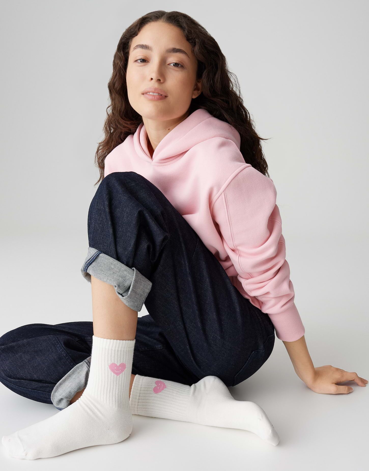 OPUS Носки YENNIS SMILE aus Organic Cotton im Doppelpack (Logo-Stickerei) im Doppelpack