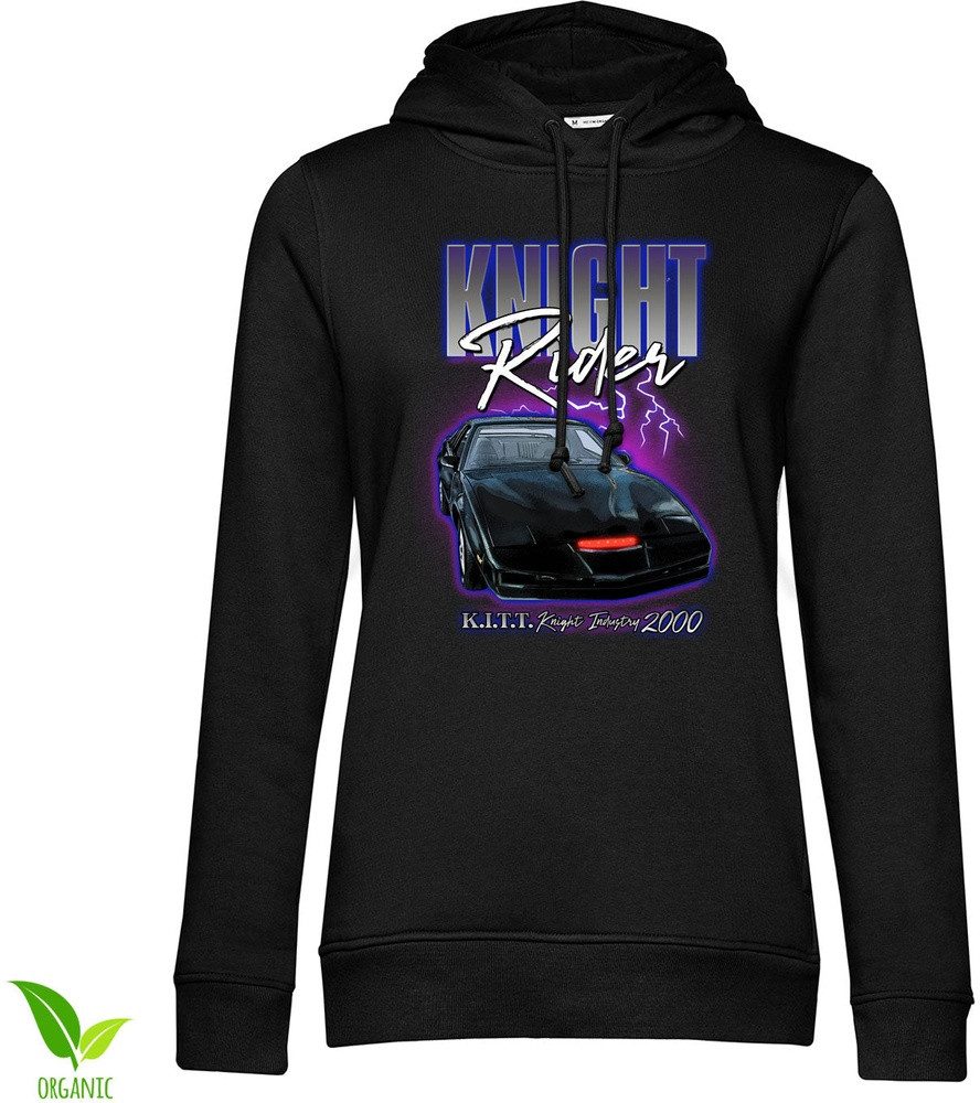Knight Rider Hoodie Kight Rider Lightning K.I.T.T. Girly Hoodie