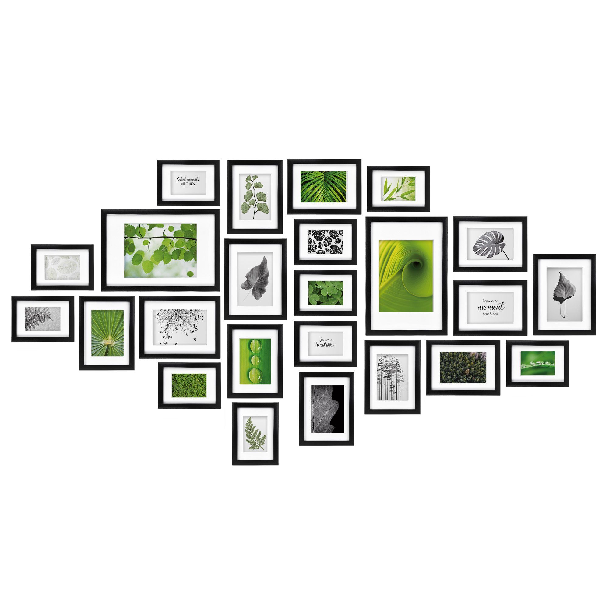 bomoe Bilderrahmen Nature, 24tlg Set günstig online kaufen