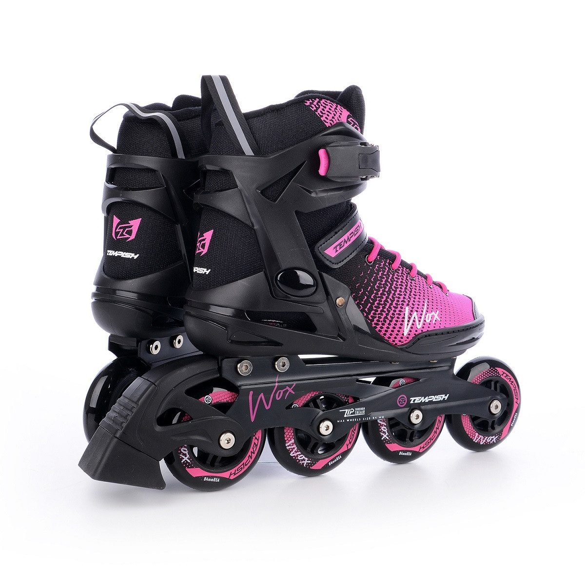 TEMPISH Inlineskates Fitness Wox (Rollen: 84mm/85A, Kugellager: ABEC 7) pink/schwarz Damen