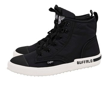 Buffalo RAVEN HI Schwarz Stiefelette Vegane Damen High-Top Sneaker