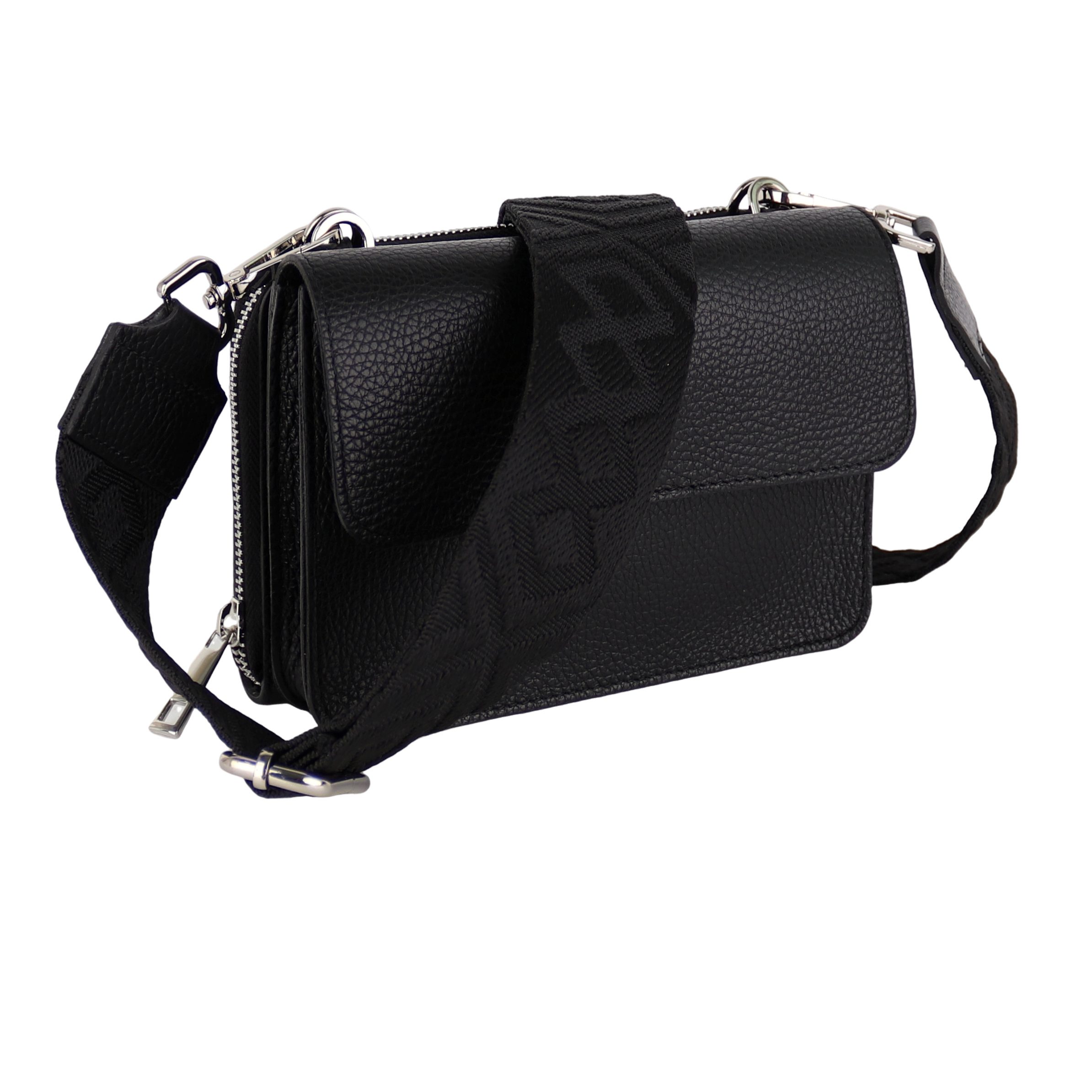 MIRROSI Umhängetasche 2-in-1 Design aus Echtleder, günstig online kaufen