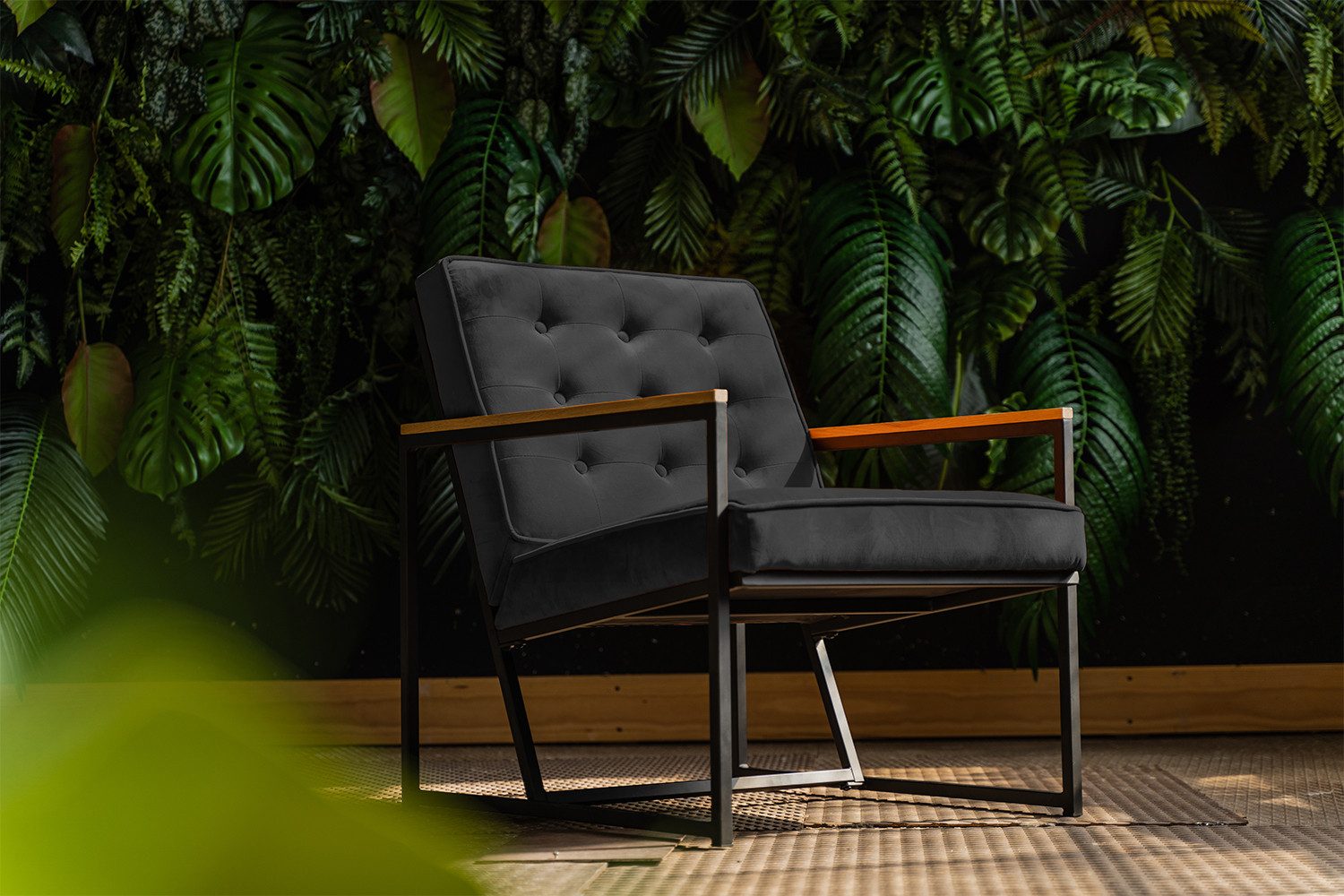 KAWOLA Sessel ARLY, Stoff Velvet verschiedene Farben