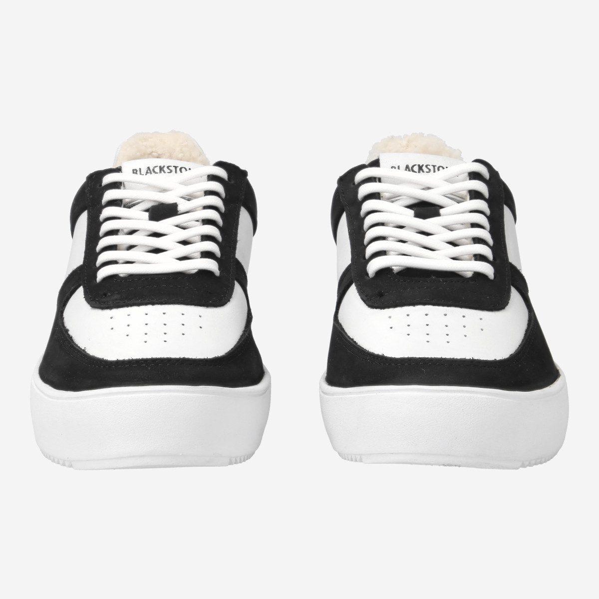 Blackstone Blackstone HITTY, Schnürschuhe, Warmfutter, Weiß,kombiniert, Damen Schnürschuh
