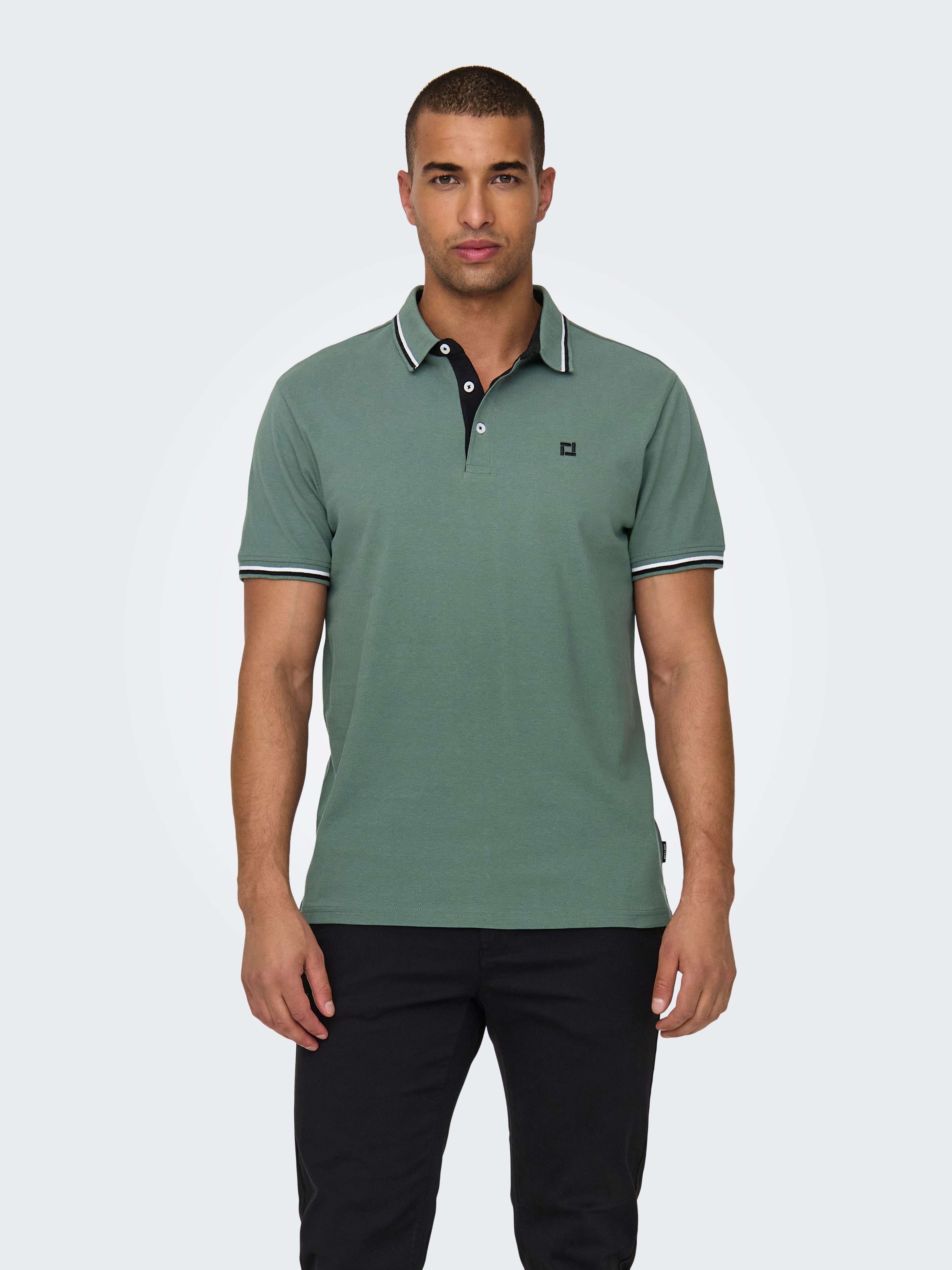 ONLY & SONS Poloshirt ONSFLETCHER SLIM SS POLO NOOS günstig online kaufen