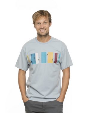 Chillaz Kurzarmshirt Chillaz M Behind The Rainbow T-shirt Herren