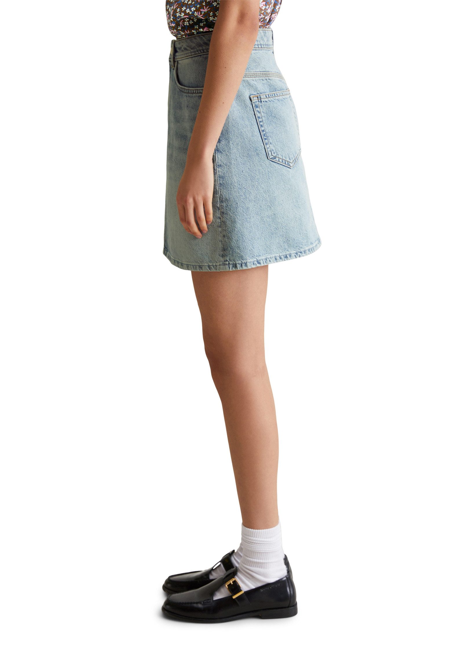 Marc O'Polo DENIM Jeansrock aus Rigid-Denim günstig online kaufen