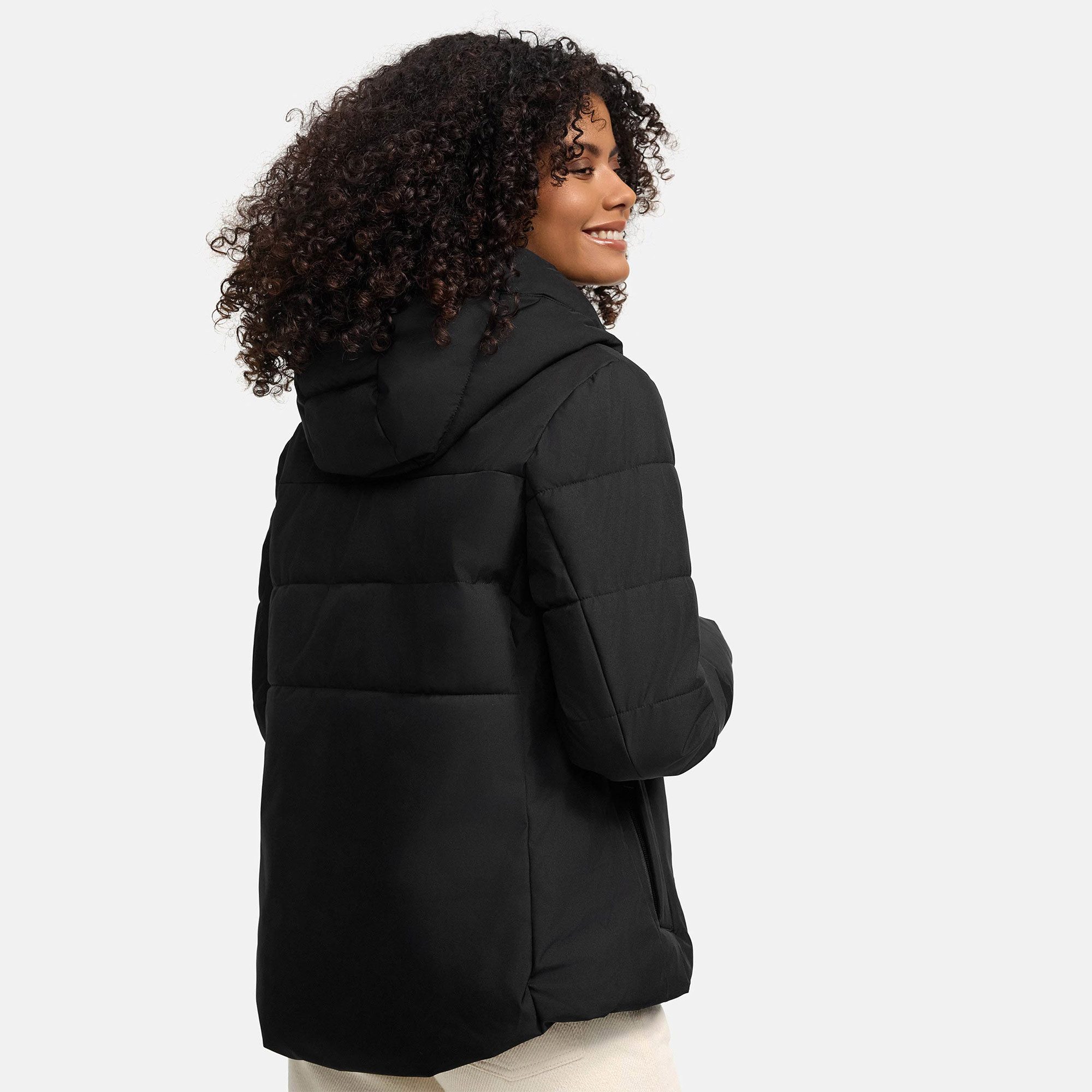 Marikoo Outdoorjacke Elira mit warmem Teddyfell günstig online kaufen