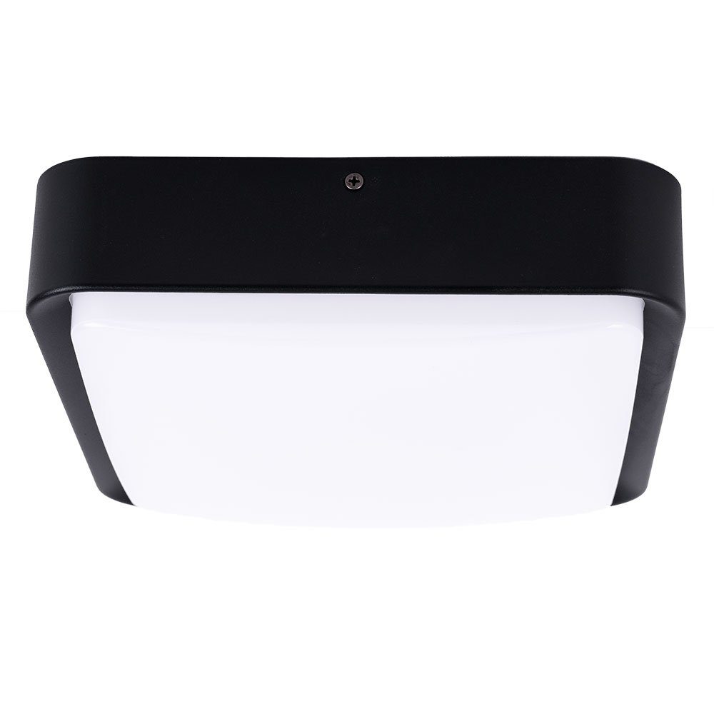 EGLO LED Deckenleuchte, LED-Leuchtmittel fest verbaut, Warmweiß, Deckenlampe Haustür Lampe Smart LED Außenleuchte dimmbar