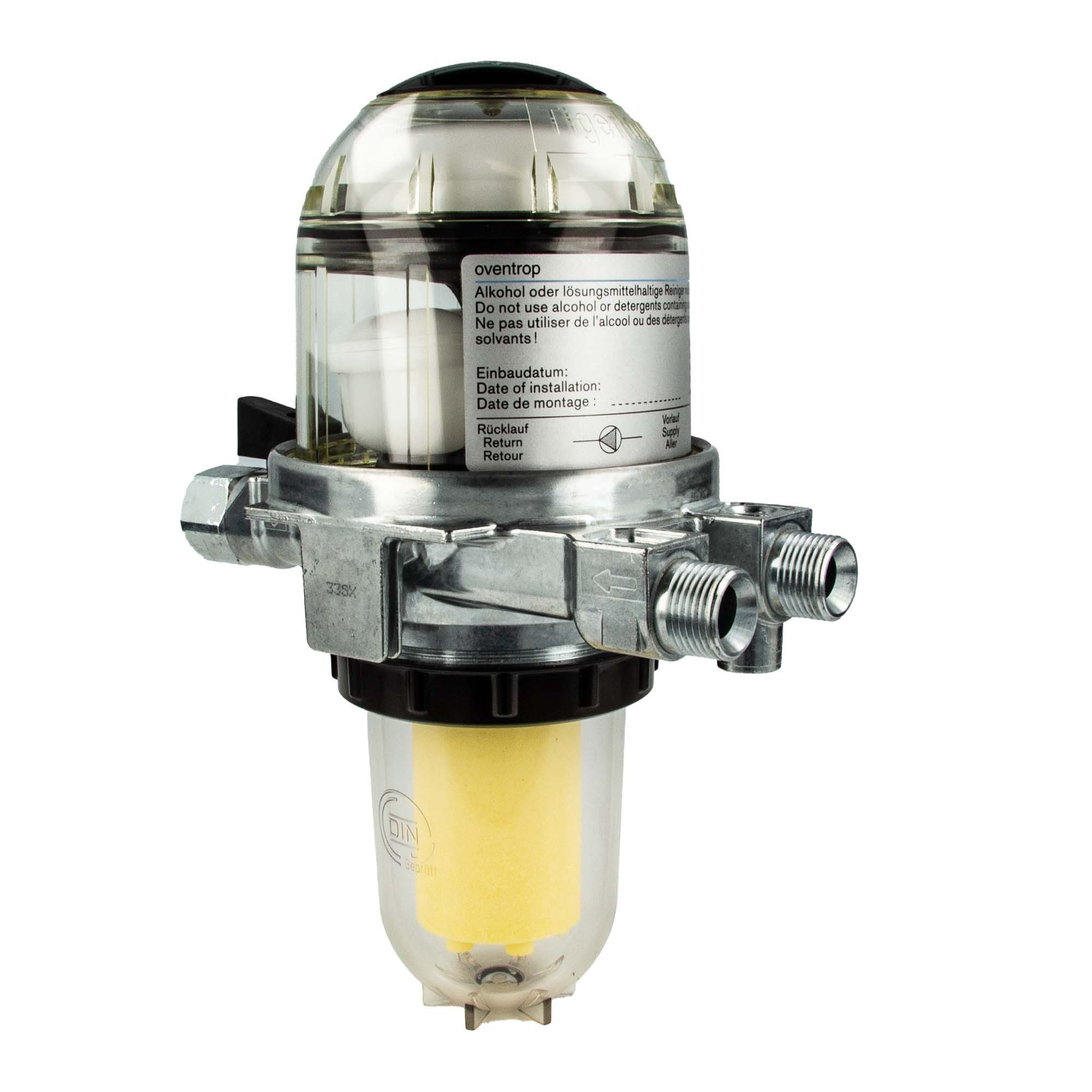 Oventrop Sicherheitsgruppe Ölfilter/Entlüfter Toc-Duo-3 mit integrierter Absperrung