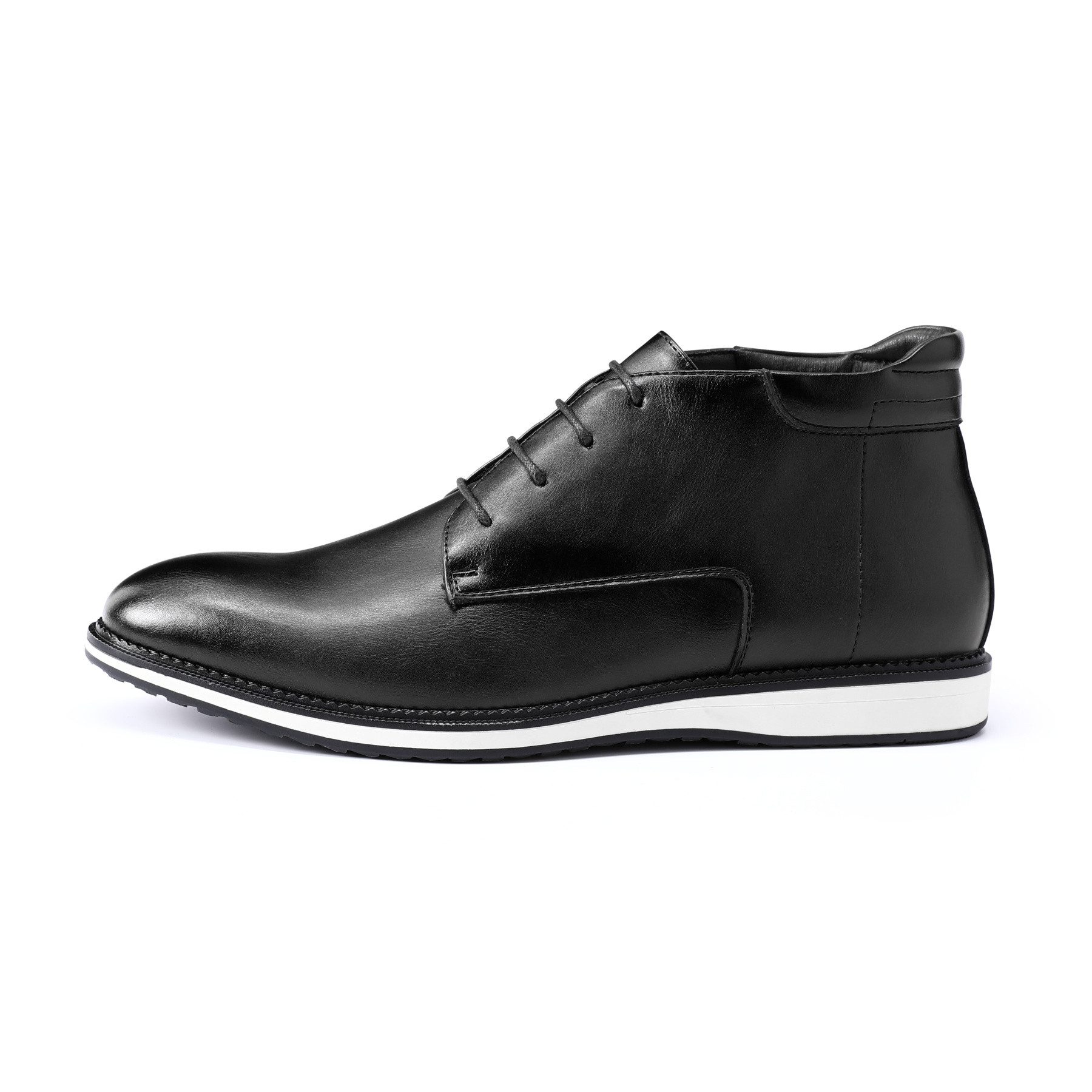 Allthemen Schnürstiefel Herren Elegante Stiefelette Vielseitig für Business und Freizeit – Bild 3 von 5