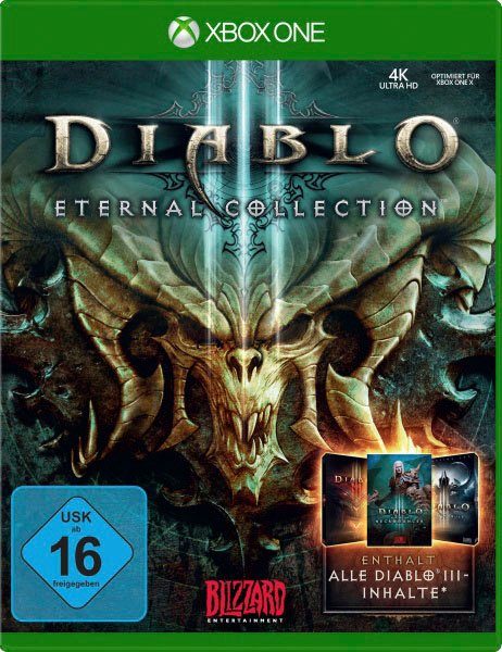 ACTIVISION BLIZZARD Diablo 3 Eternal Collection Xbox One, Die Diablo III:  Eternal Collection ist eine unvergleichliche Action-Rollenspielerfahrung  und enthält Diablo III. online kaufen | OTTO