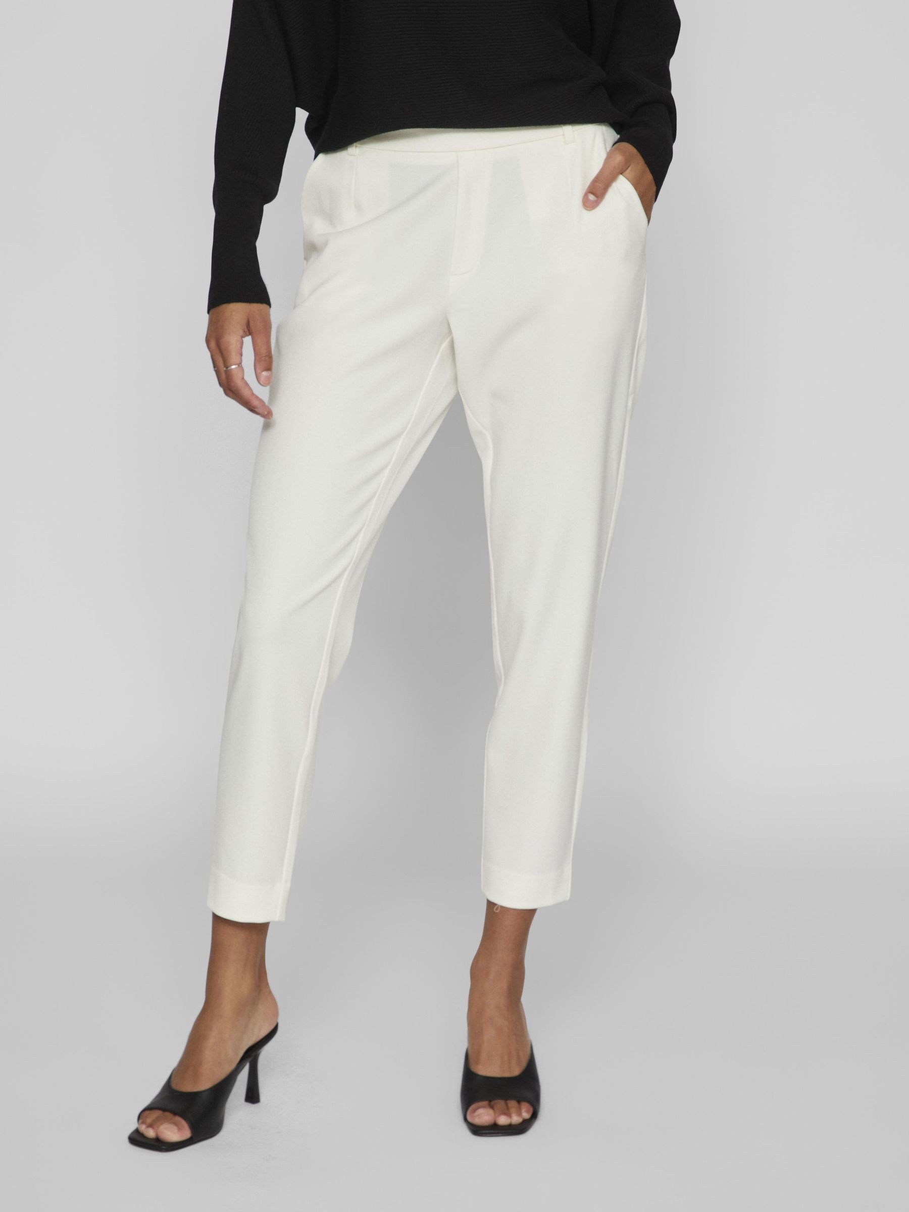 Vila Stoffhose Elegante Business Stoffhose Stretch günstig online kaufen