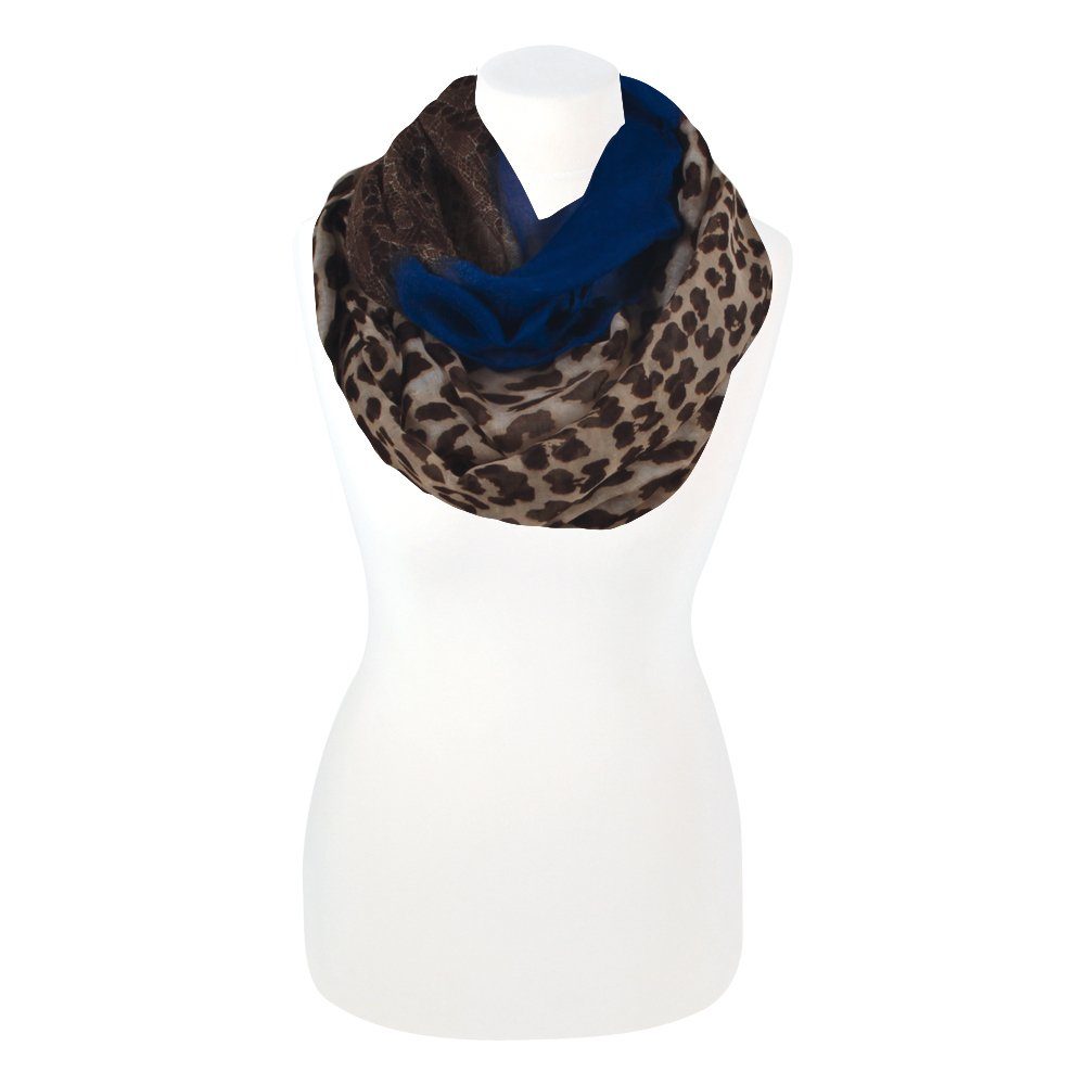 Halstuch Damen Schal Klassisch Leopard