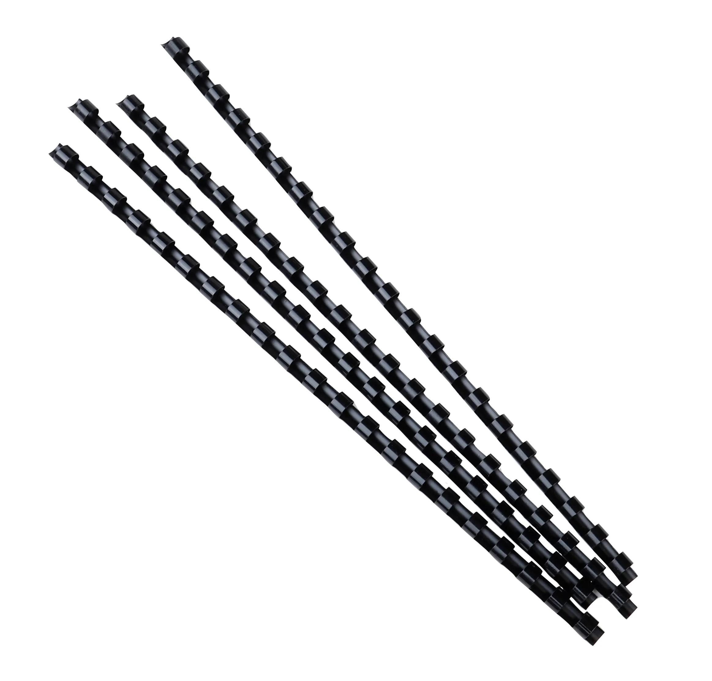 EXACOMPTA Bindegerät Schachtel + 100 Spiralen 8 mm PVC für die Bindung, A4, Schwarz, 75201E, Serodo