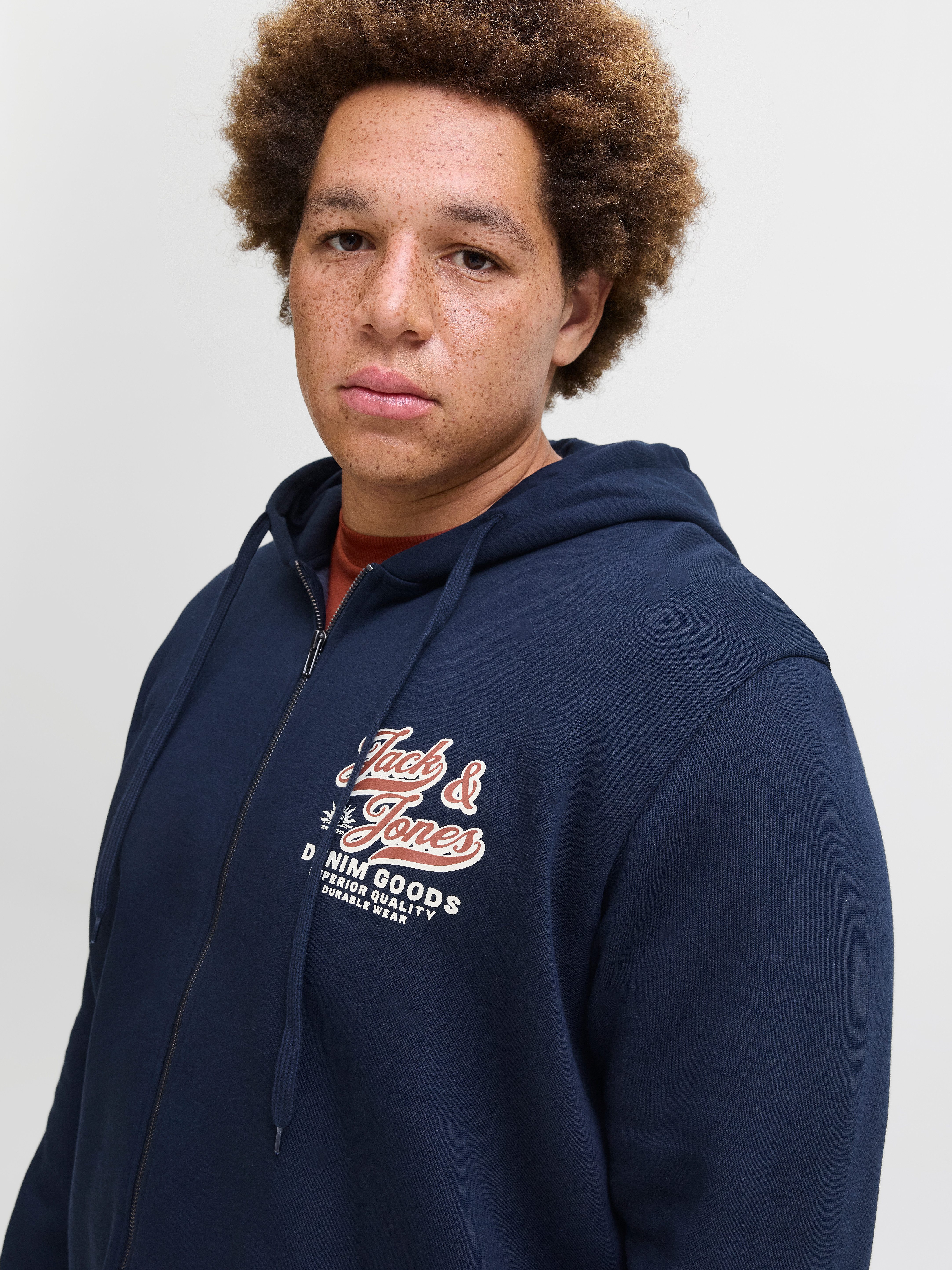 Jack & Jones PlusSize Kapuzensweatshirt JJELOGO günstig online kaufen