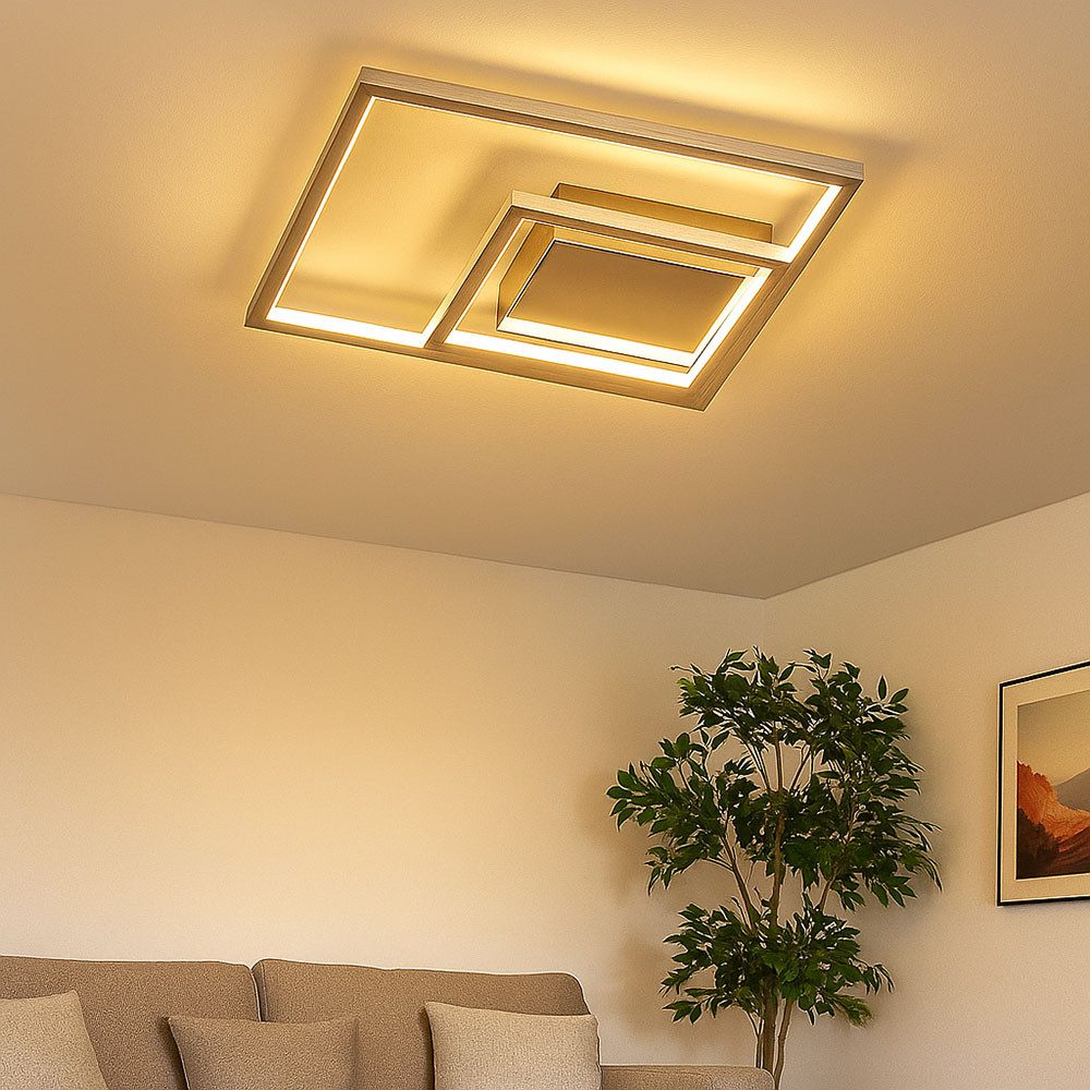 WOFI LED Deckenleuchte, LED-Leuchtmittel fest verbaut, Warmweiß, LED Decken günstig online kaufen