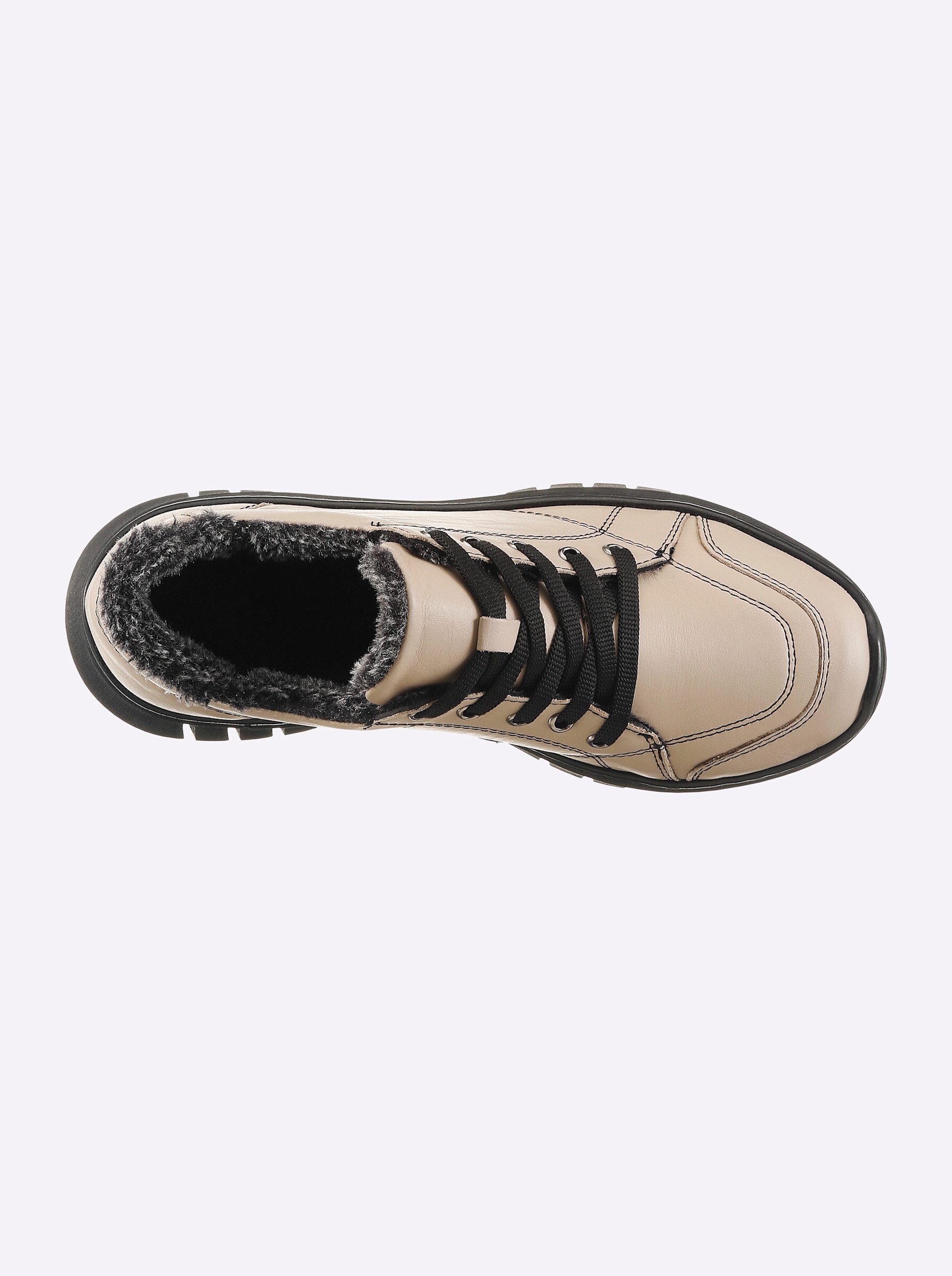 Gemini Schnürschuh Sneaker Antirutschsohle, Flexible Laufsohle, Wechselfußbett, weiche Polsterung