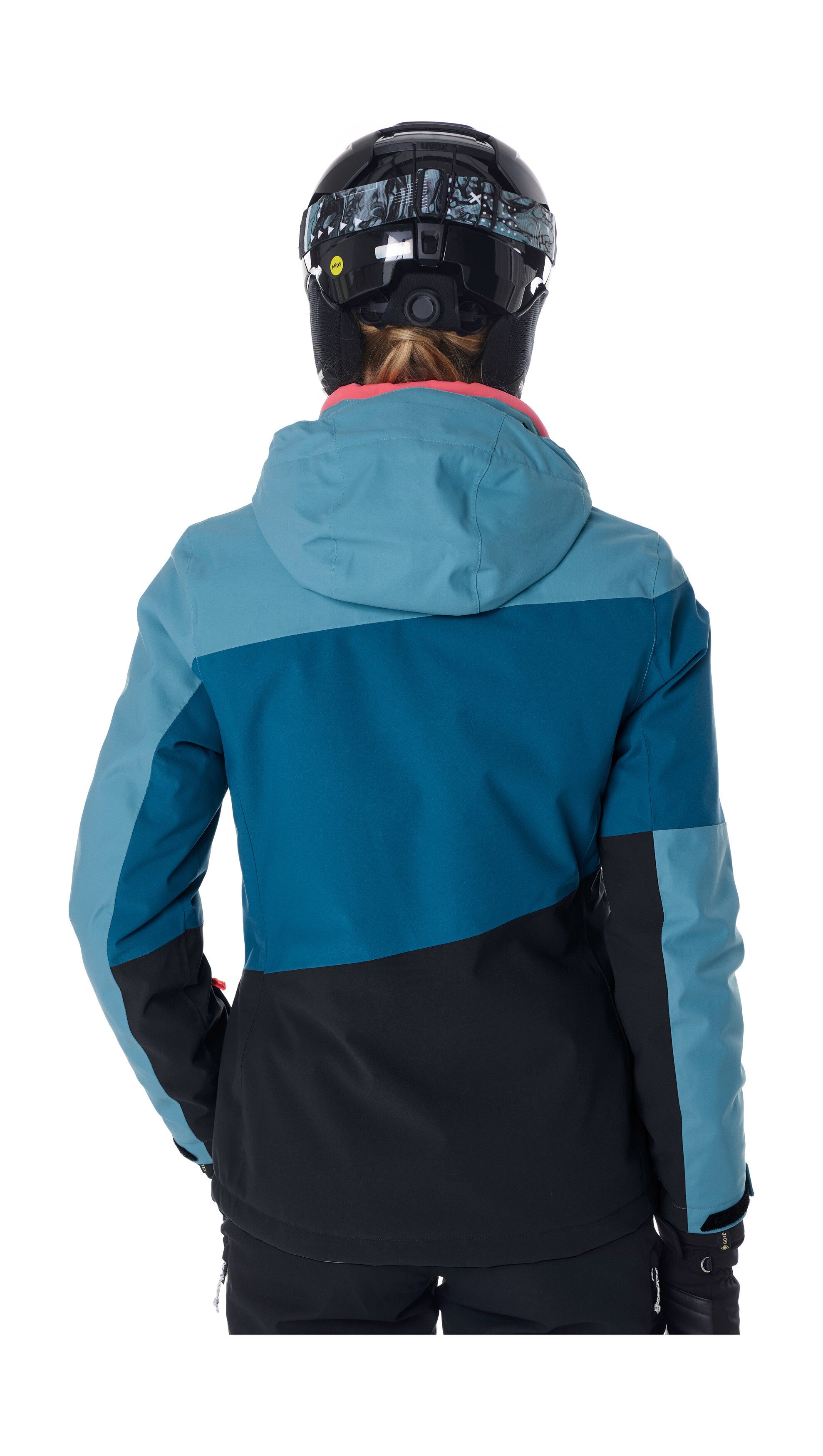 Killtec Skijacke KSW 67 WMN SKI JCKT Damen Skijacke: wasserdicht, atmungsaktiv, abnehmbare Kapuze